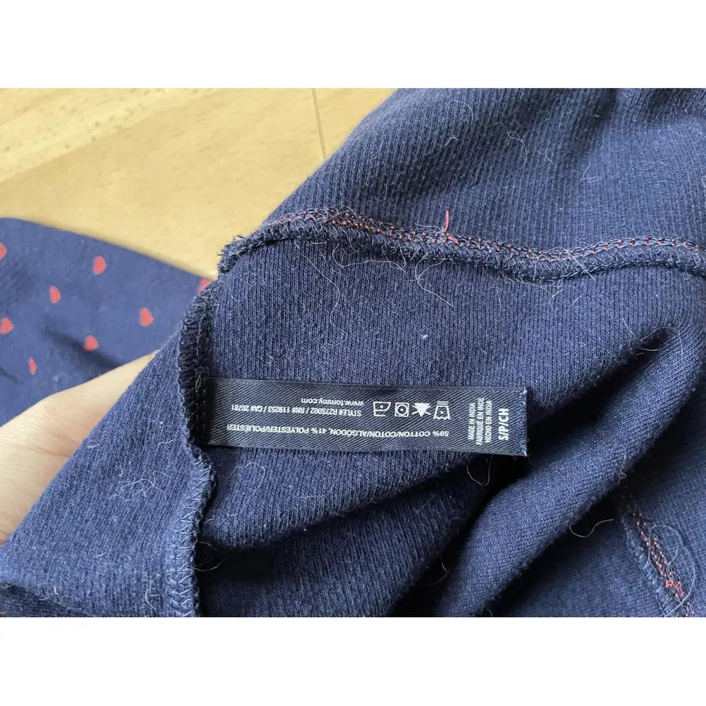 Tommy Hilfiger Tommy Hilfiger Navy Heart Print Hoodie Size US S / EU 44-46 / 1 - 4 Thumbnail