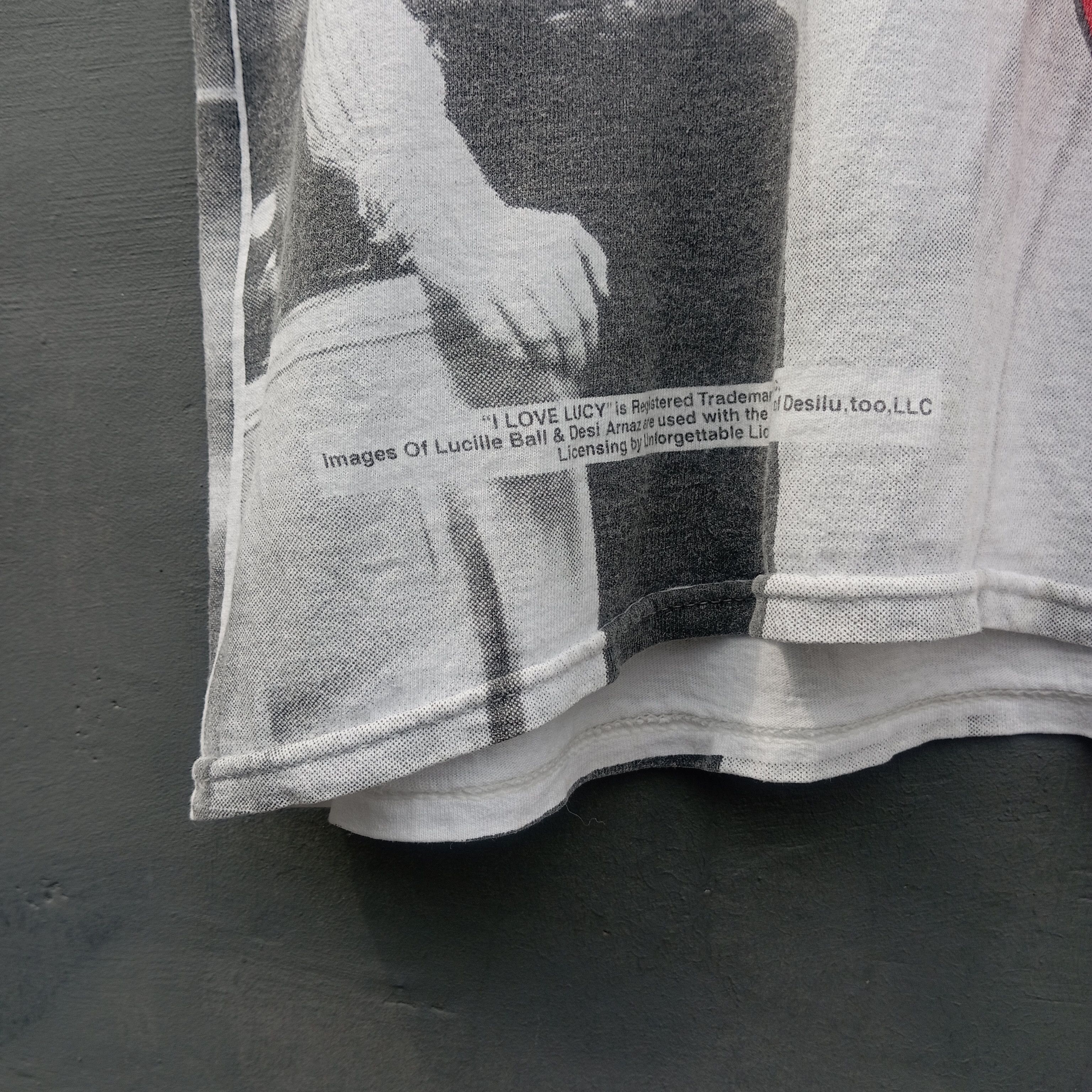 Vintage vintage i love lucy allover print t shirt Size US XL / EU 56 / 4 - 6 Thumbnail