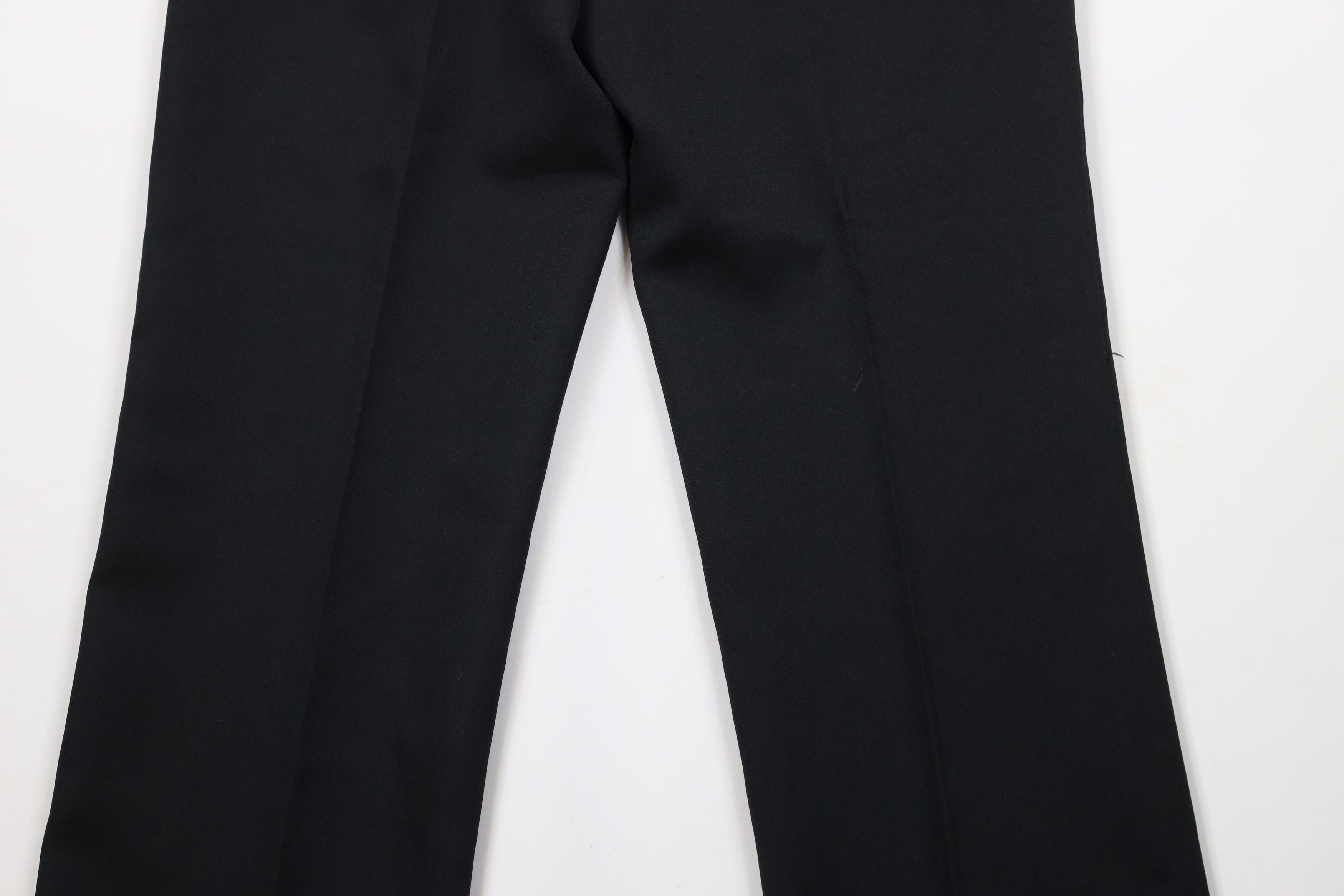 Vintage Vintage 70s Streetwear Flared Chinos Chino Pants Black USA Size US 30 / EU 46 - 10 Thumbnail