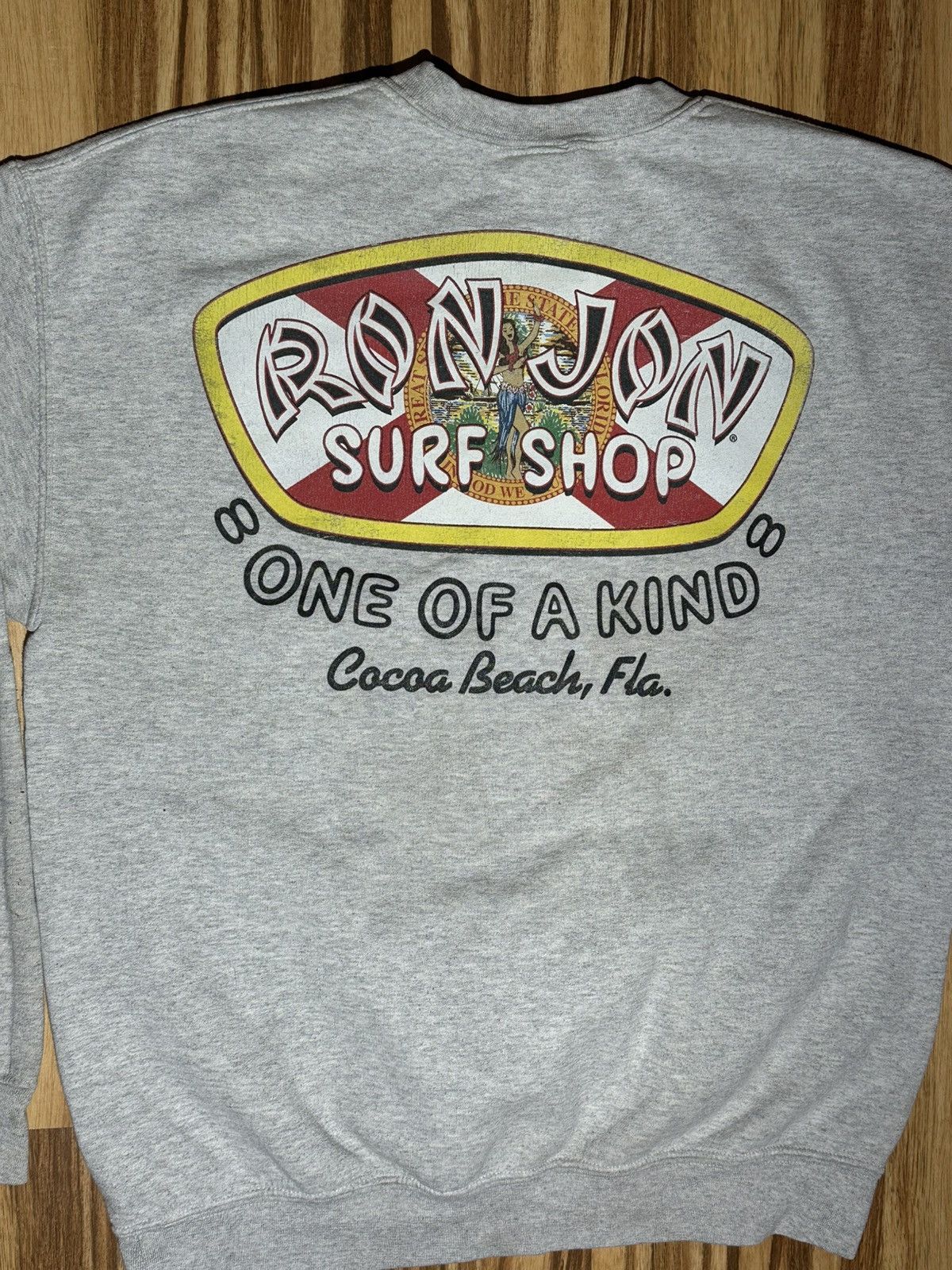Ron Jon Surf Shop Ron Jon Surf Shop With Hawaiian Dancer Crewneck Sweater Size US M / EU 48-50 / 2 - 9 Thumbnail