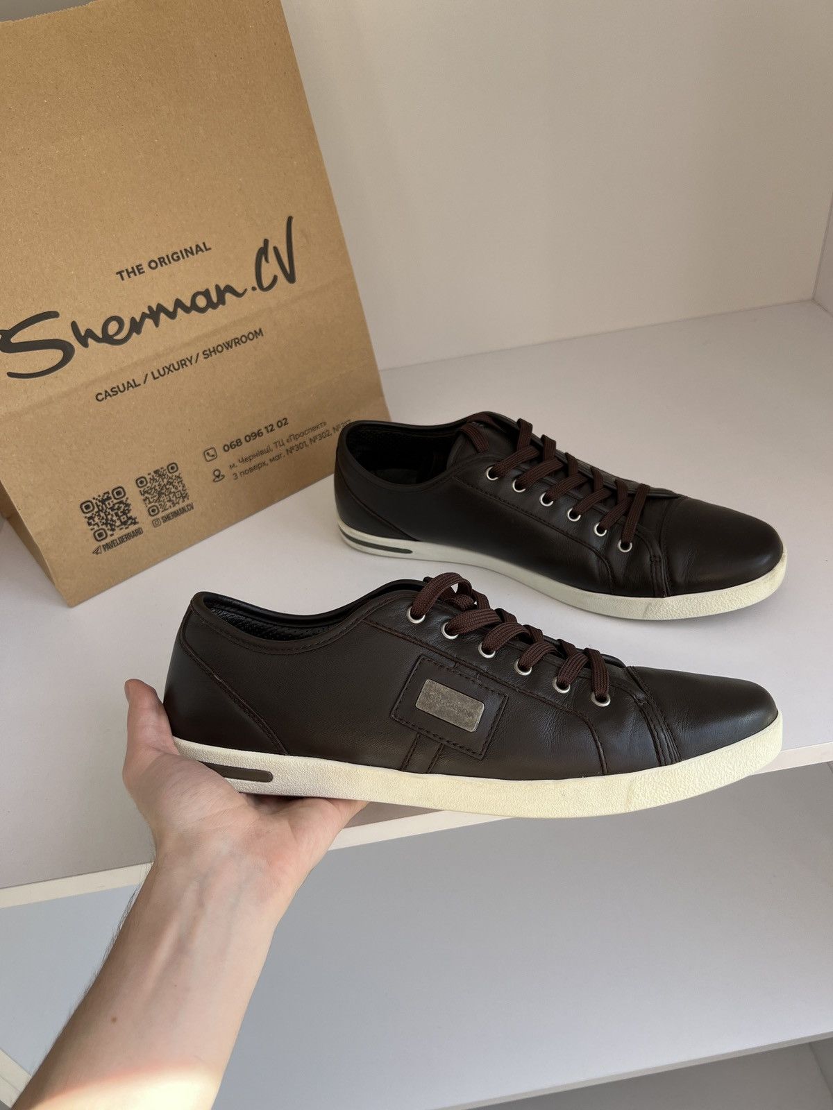 Designer × Dolce & Gabbana × Vintage Vintage Dolce&Gabbana men trainers sneakers shoes Size US 10 / EU 43 - 4 Thumbnail
