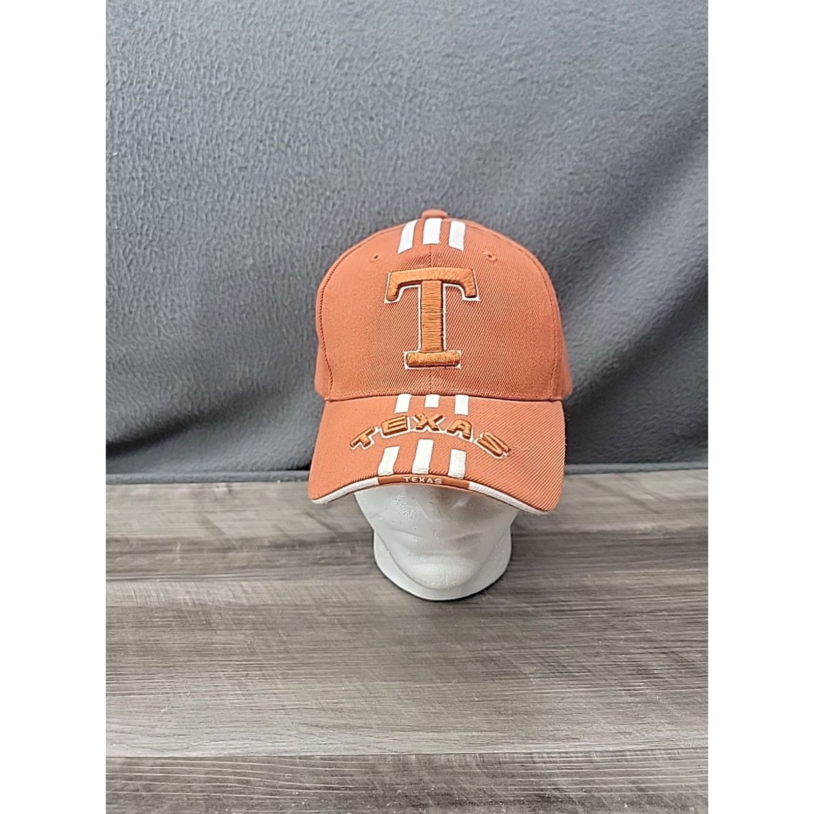 Hunter VINTAGE Texas Longhorns Hunter Hat Cap Baseball Dad Hat Adjustable Football City Orange Mens One Size Cap Size ONE SIZE - 2 Thumbnail