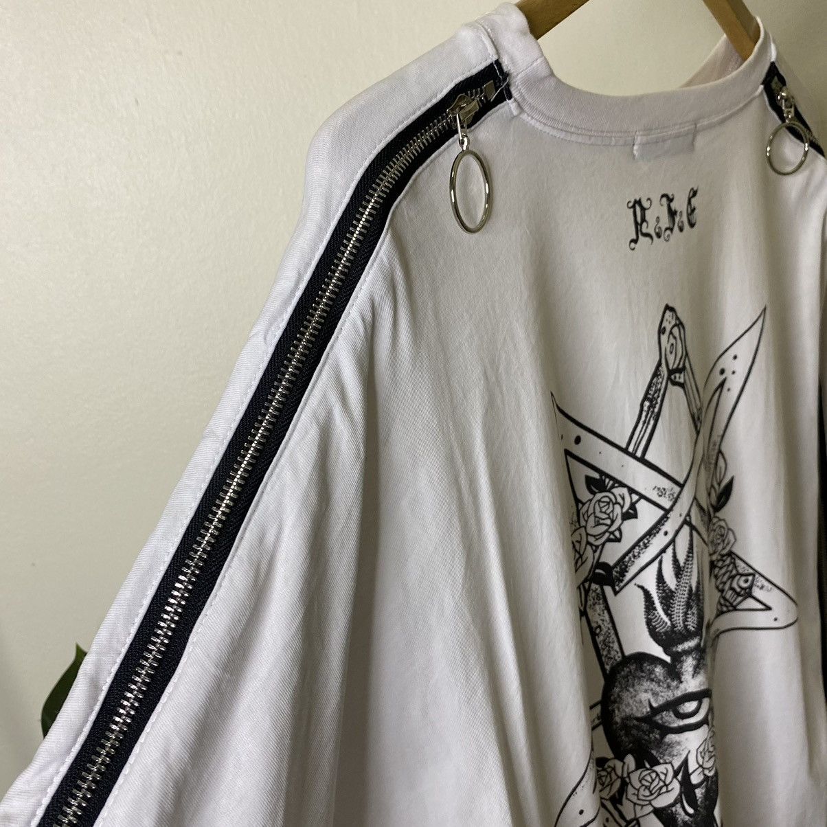Affliction × If Six Was Nine × Japanese Brand Reflem Big Satanic Logo Affliction Style LS T Shirt Size US XL / EU 56 / 4 - 3 Thumbnail