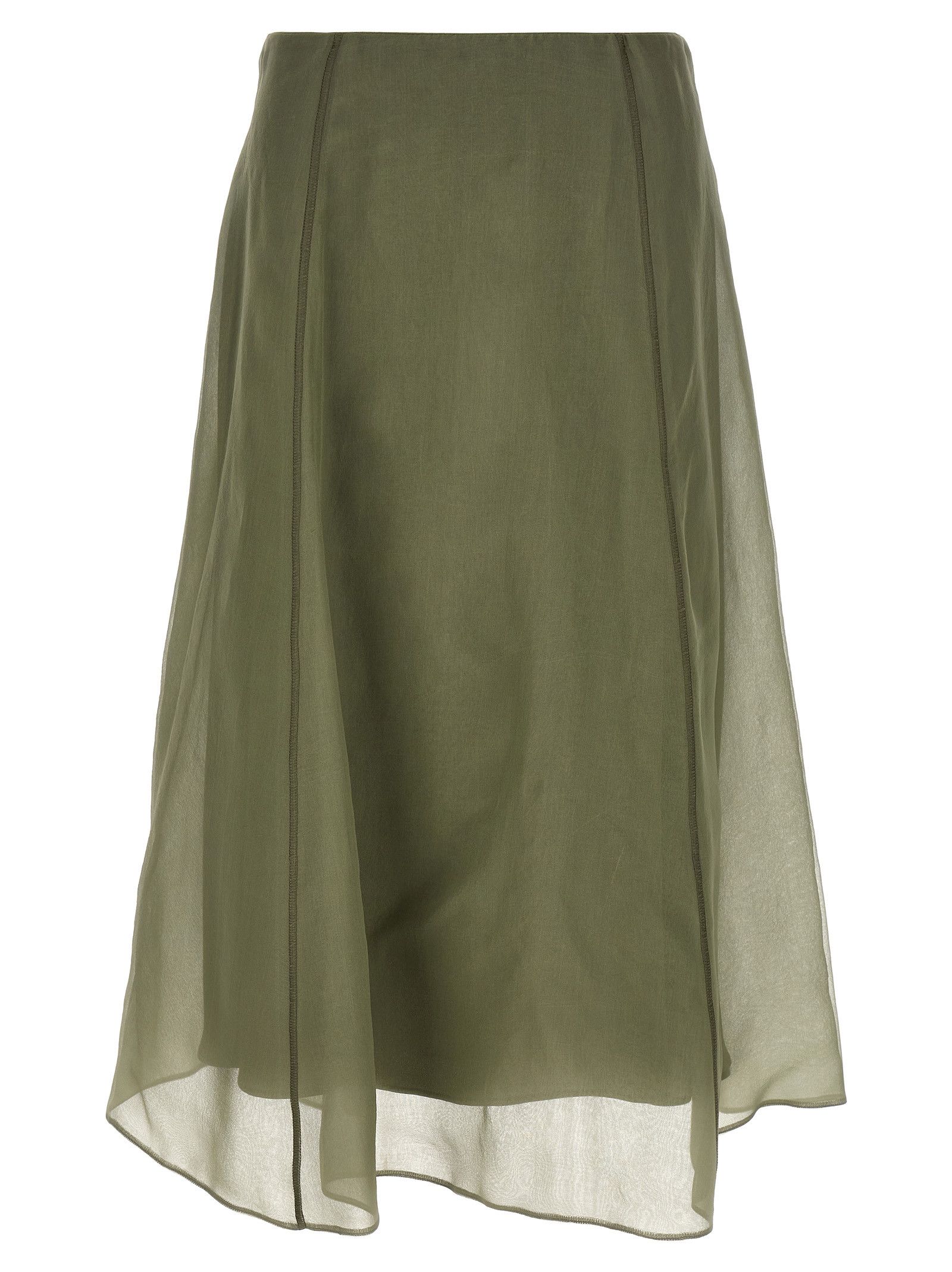 Brunello Cucinelli 'Circle' Skirt Size 32" / US 10 / IT 46 - 1 Thumbnail