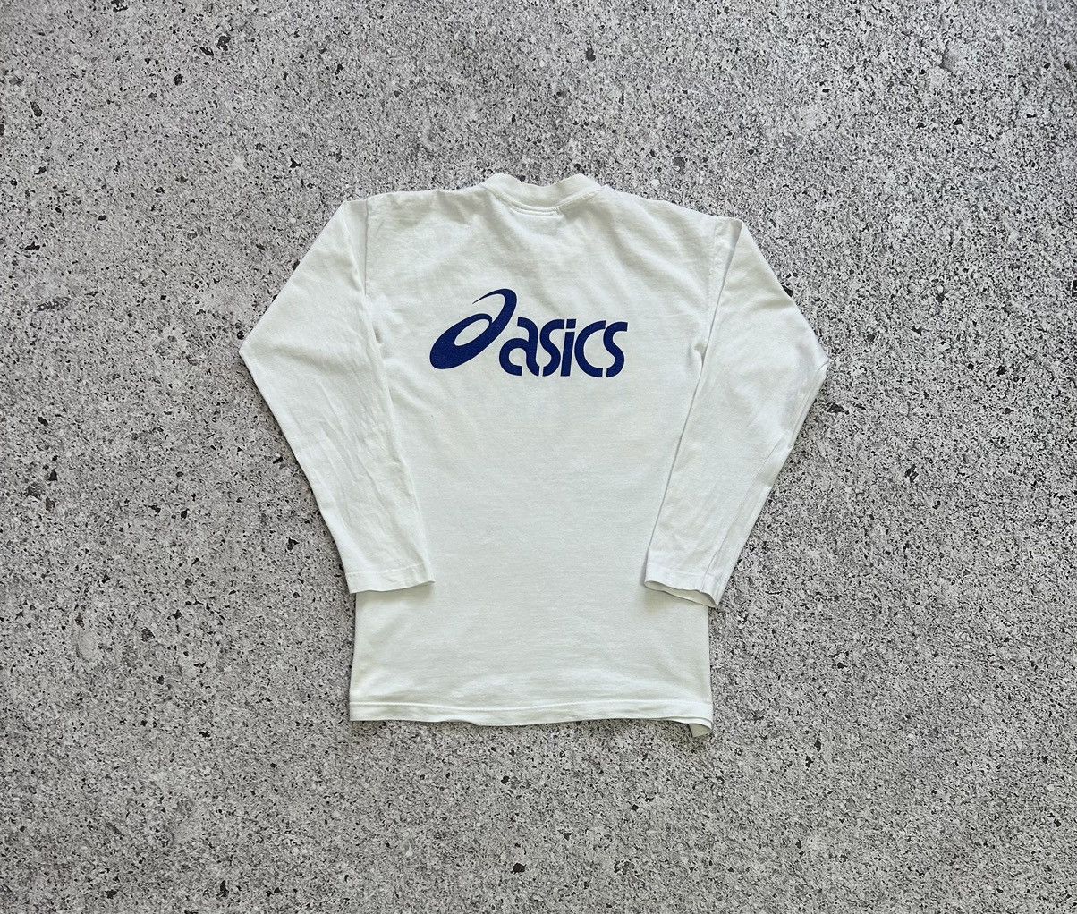 Asics × Japanese Brand × Vintage Vintage 90s 1999 ASICS The Flora London Marathon T-Shirt Size US S / EU 44-46 / 1 - 6 Thumbnail