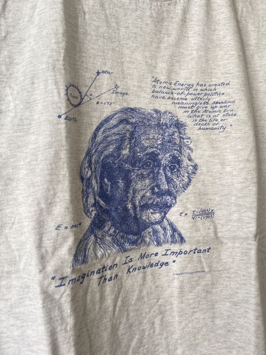 Vintage 90's Albert Einstein Photo T-Shirt