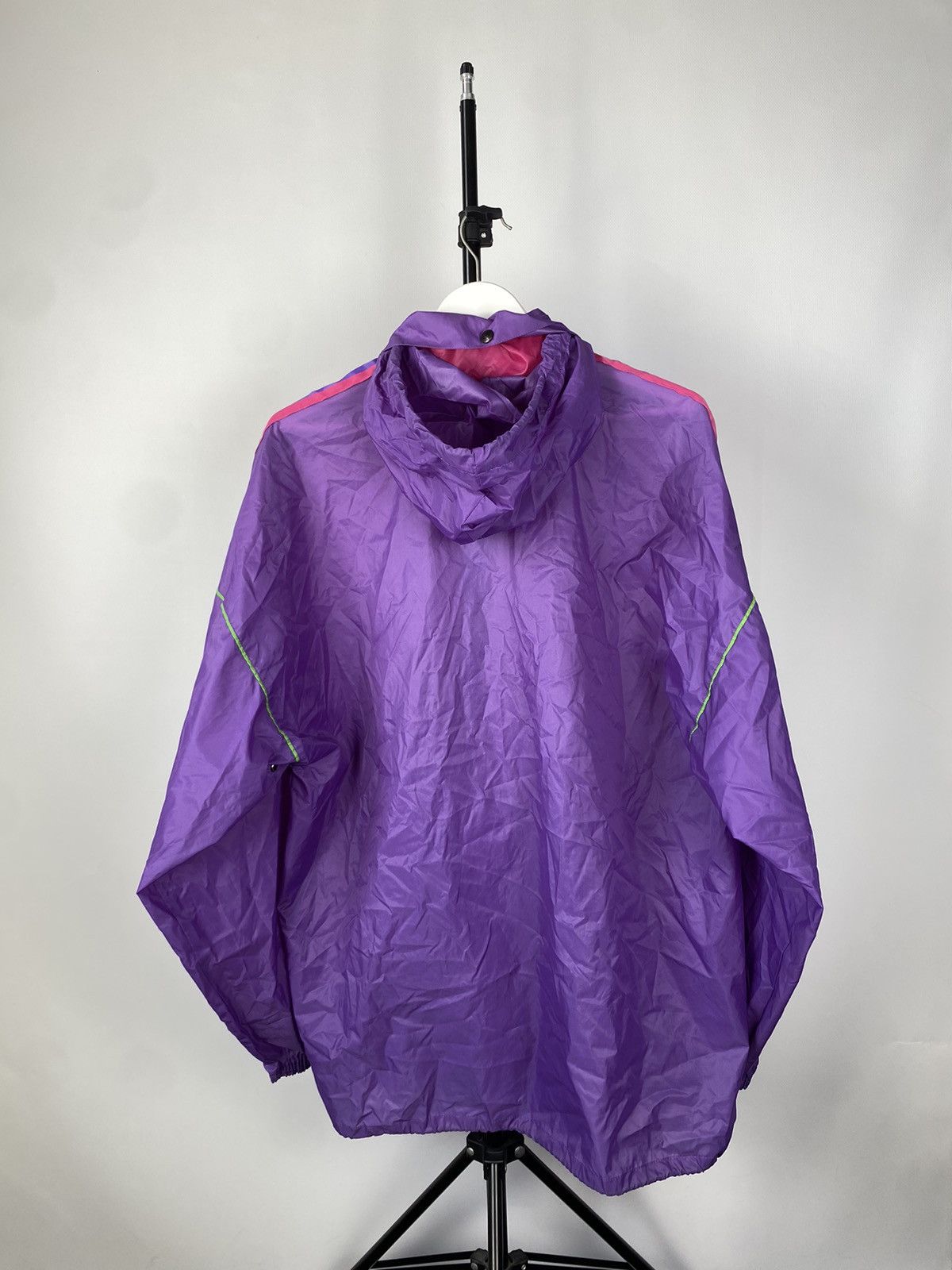 Adidas × Vintage 🔥 Rare 70-80s VNTG Raincoat Jacket Transforms into a Bag Size US L / EU 52-54 / 3 - 15 Thumbnail