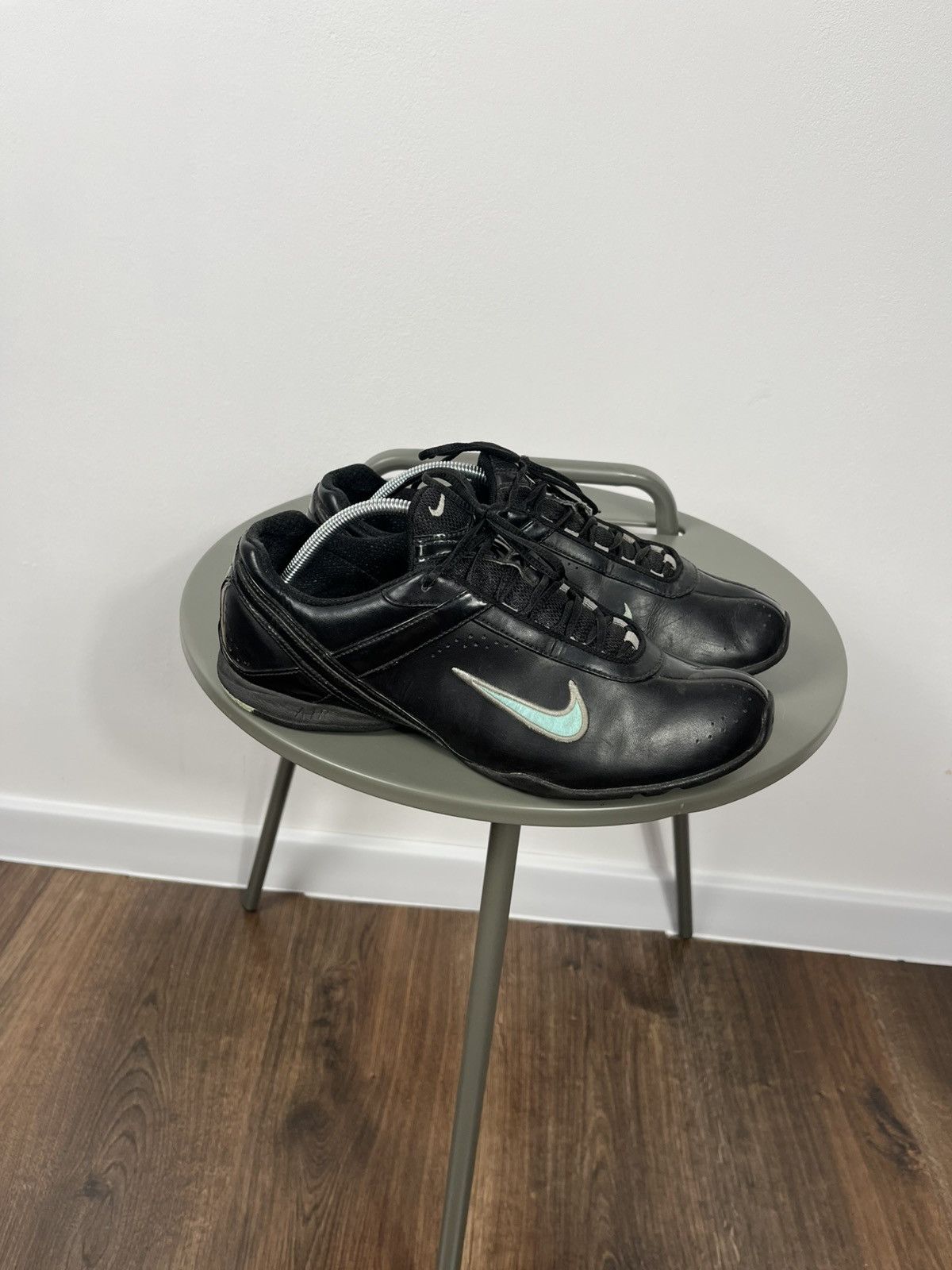 Nike Vintage Nike Air Black Leather Sneakers Women’s US 8.5 Size US 8.5 / IT 38.5 - 12 Thumbnail