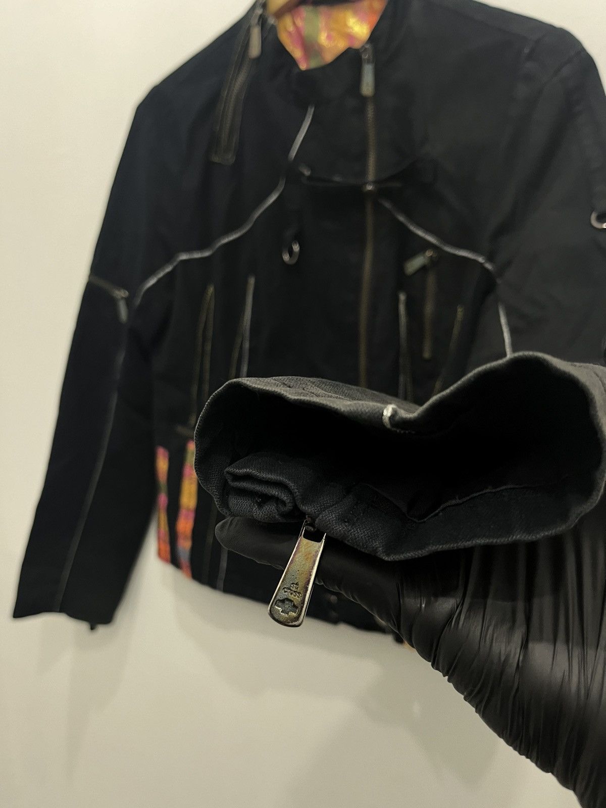 Japanese Brand Zipper Saint Cross Punk RocknRoll L.G.B Style Jacket Size US S / EU 44-46 / 1 - 5 Thumbnail