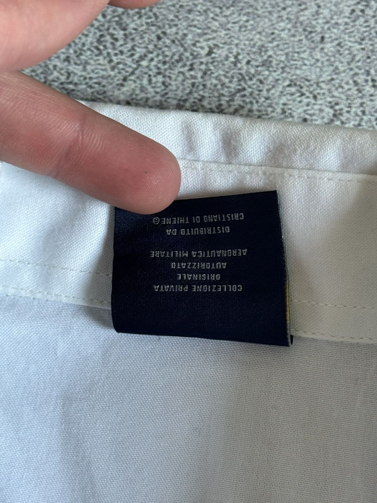 Aeronautica Militare Aeronautica Militare S big logo button up shirt long sleeve Size US S / EU 44-46 / 1 - 6 Thumbnail