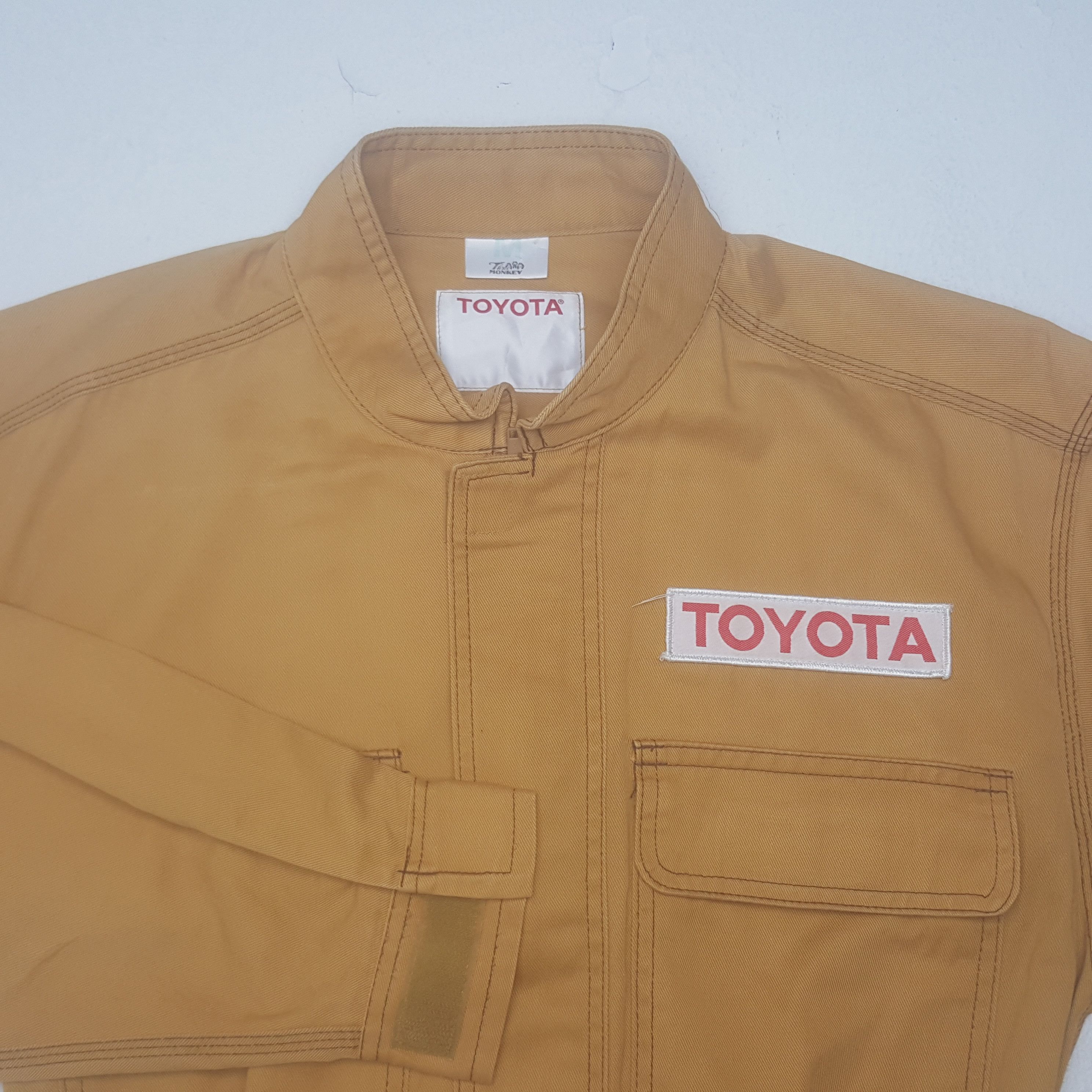 Vintage Vintage Toyota Racing Coverall Jumpsuit Jacket Size US S / EU 44-46 / 1 - 12 Thumbnail