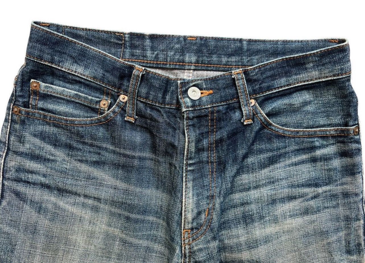 Johnbull Vintage John Bull Japan Distressed Denim Jeans 31x30 Size US 31 - 6 Thumbnail