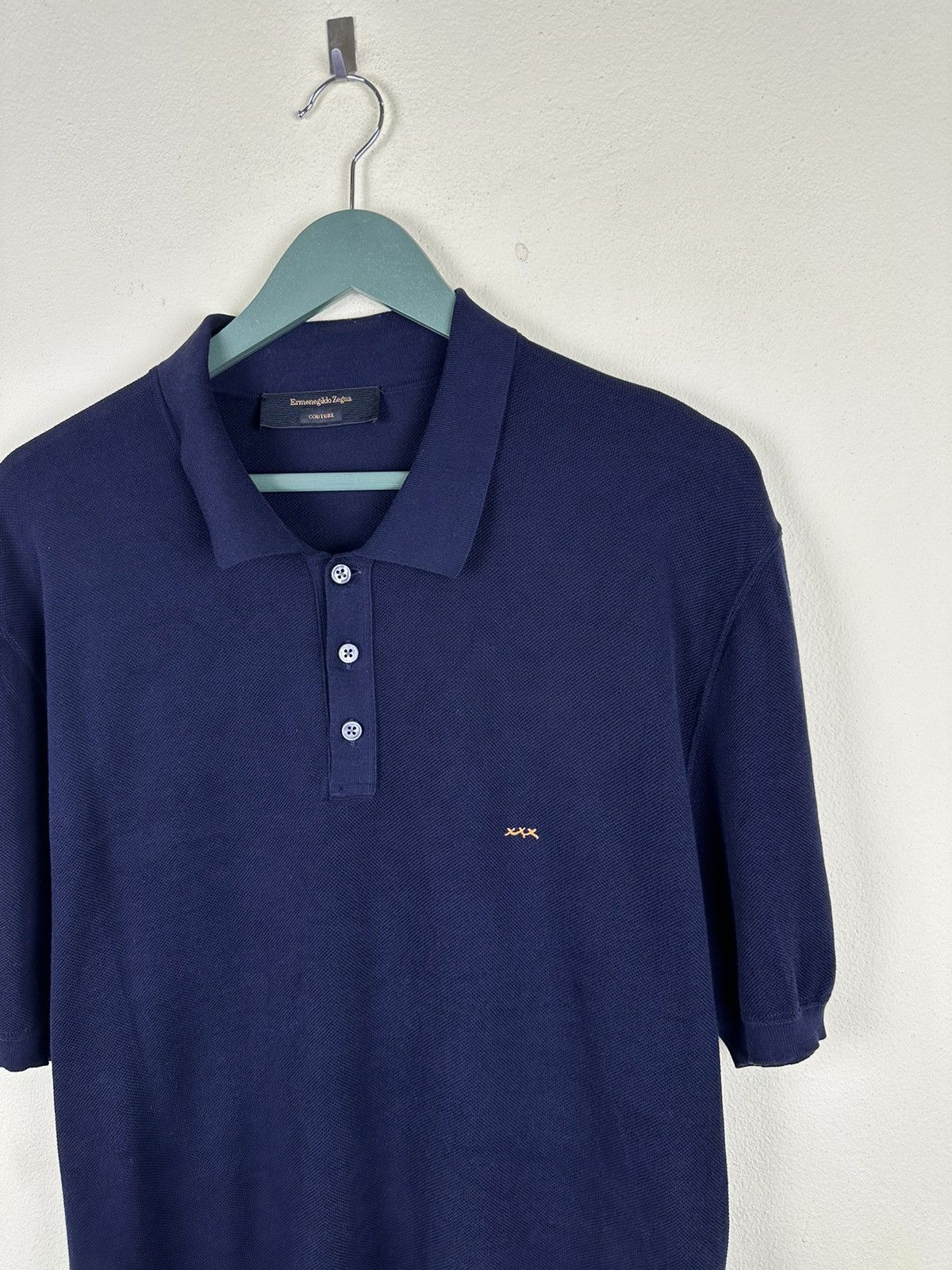 Ermenegildo Zegna Ermengildo Zegna Couture xxx Polo Shirt A199 Size US M / EU 48-50 / 2 - 4 Thumbnail