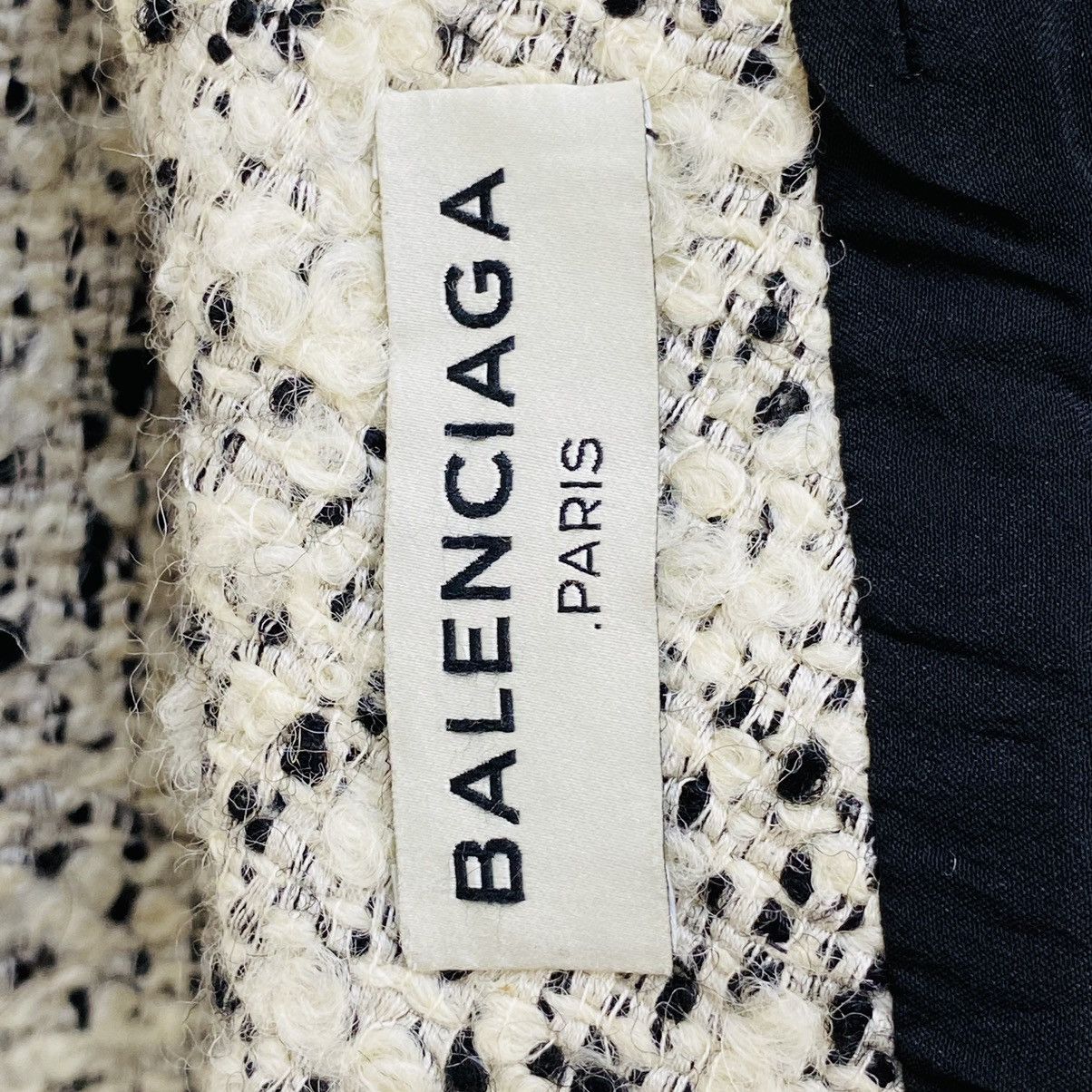 Balenciaga ARCHIVE Balenciaga 2015 Tweed Mini Skirt Alexander Wang Era Size 26" / US 2 / IT 38 - 9 Thumbnail