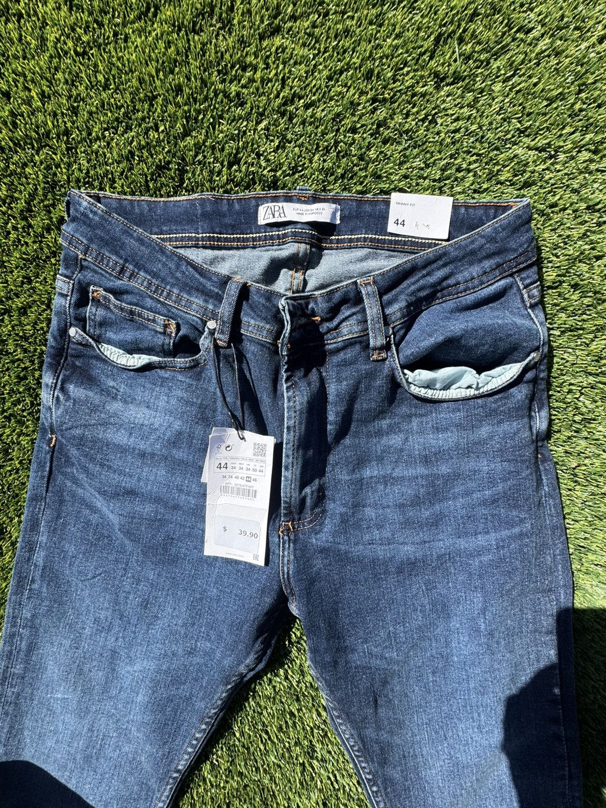 Zara Zara skinny fit jeans Size US 34 / EU 50 - 2 Thumbnail