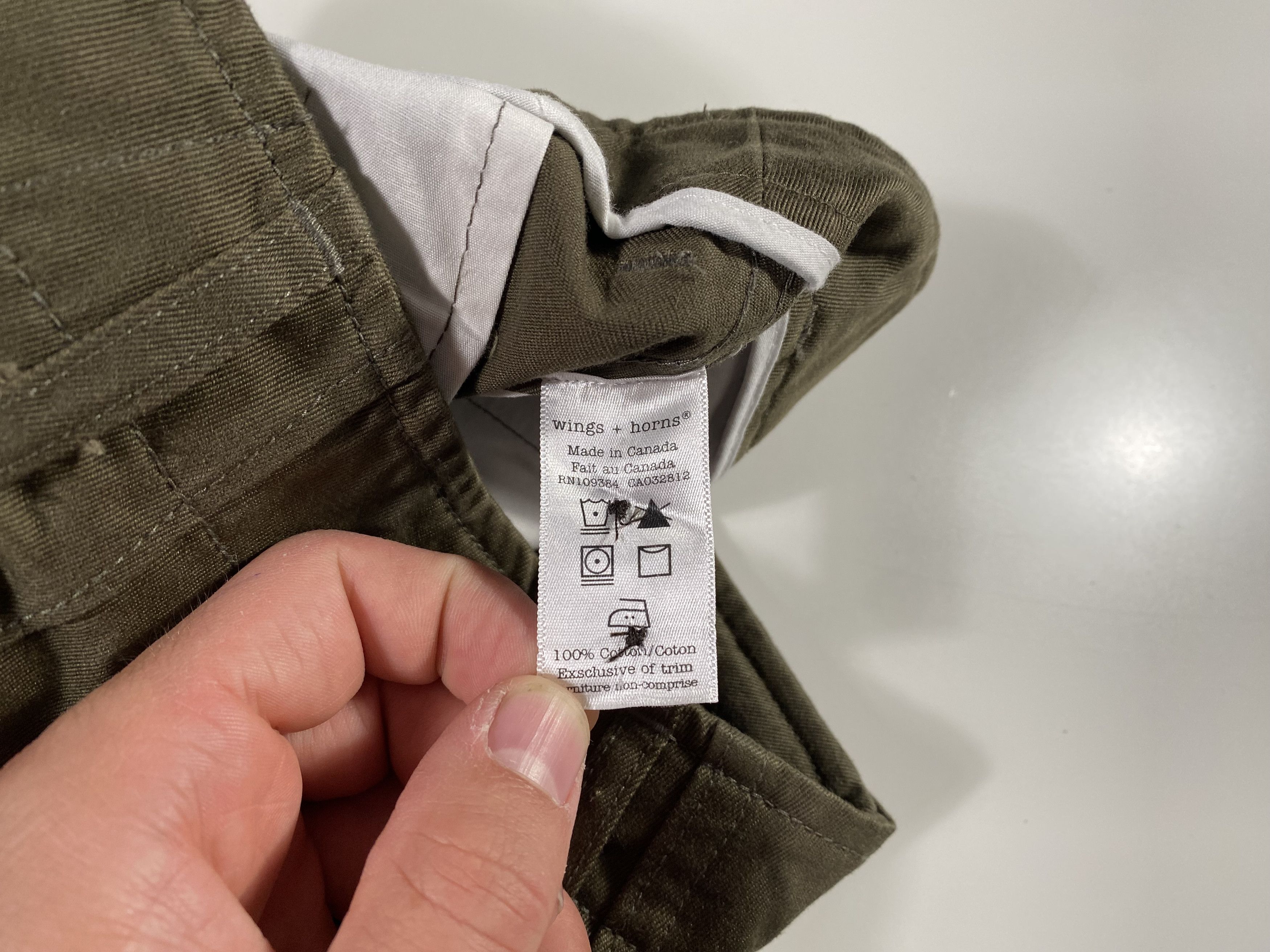 Wings + Horns Wings + Horns Olive Green Bermuda Shorts 28x11.5 Size US 28 / EU 44 - 4 Thumbnail