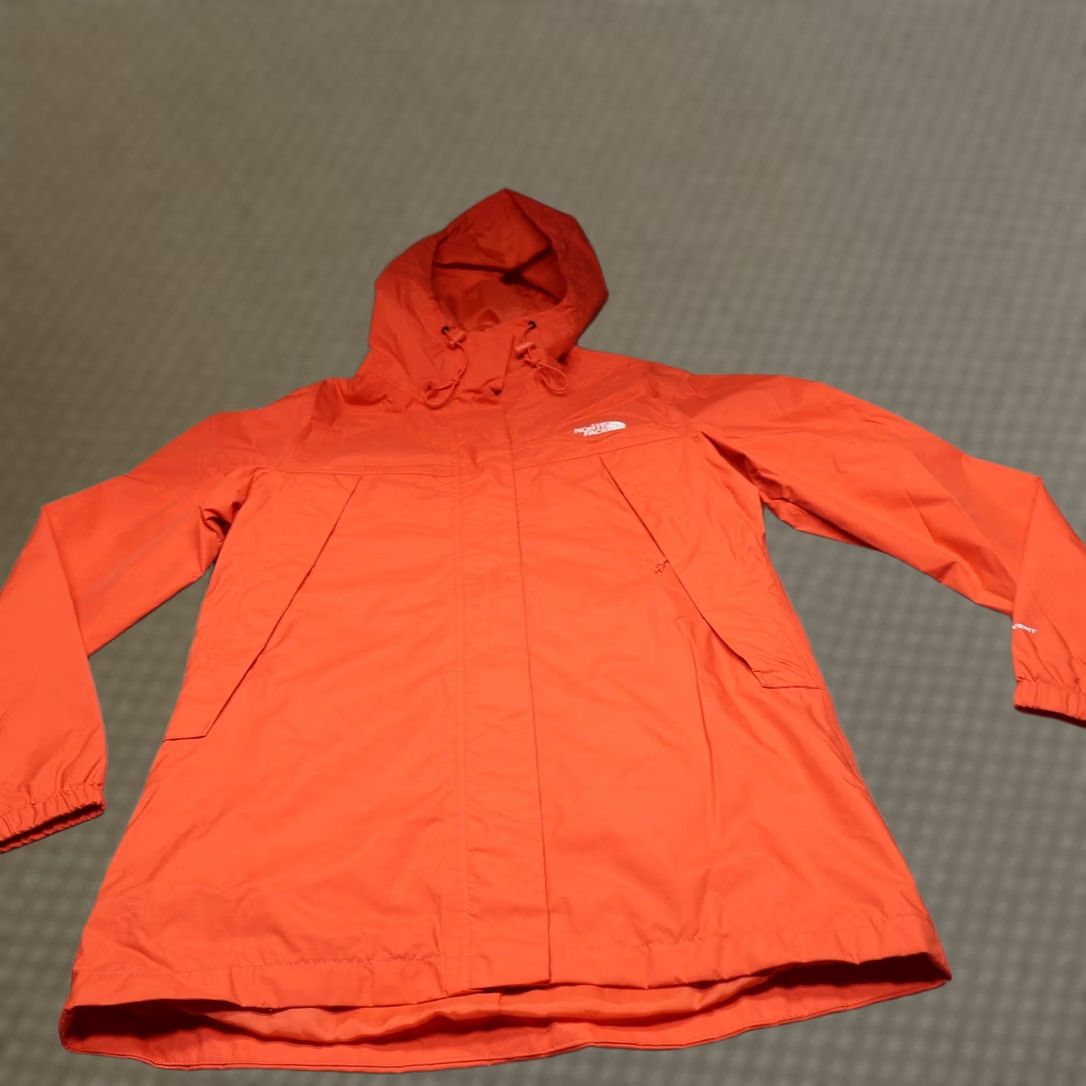 The North Face North Face Jacket Womens Small Orange Antora Full Zip Waterproof Hooded Size S / US 4 / IT 40 - 1 Thumbnail