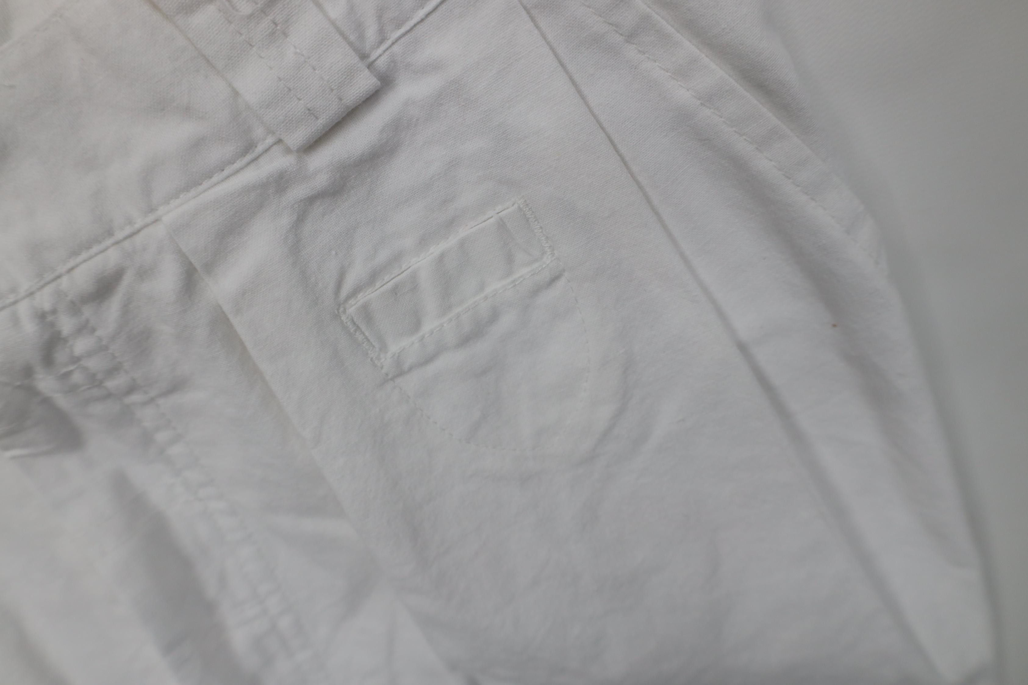 Lacoste Vtg 80s Izod Lacoste Straight Leg Chino Pants White Cotton Size US 30 / EU 46 - 9 Thumbnail