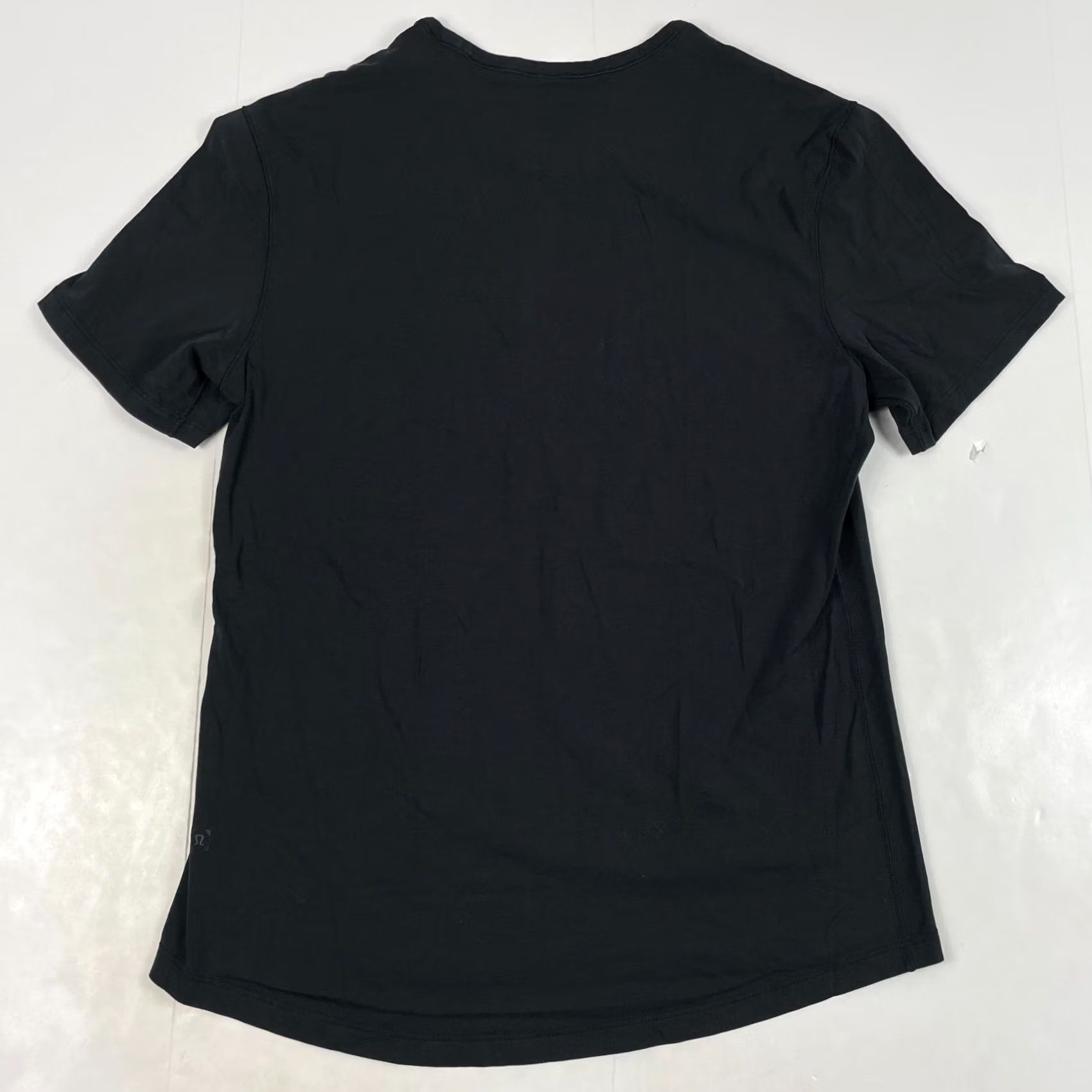 Lululemon Lululemon Mens Medium Black 5 Year Basic Short Sleeve Workout Gym Stretch Shirt Size US M / EU 48-50 / 2 - 7 Thumbnail