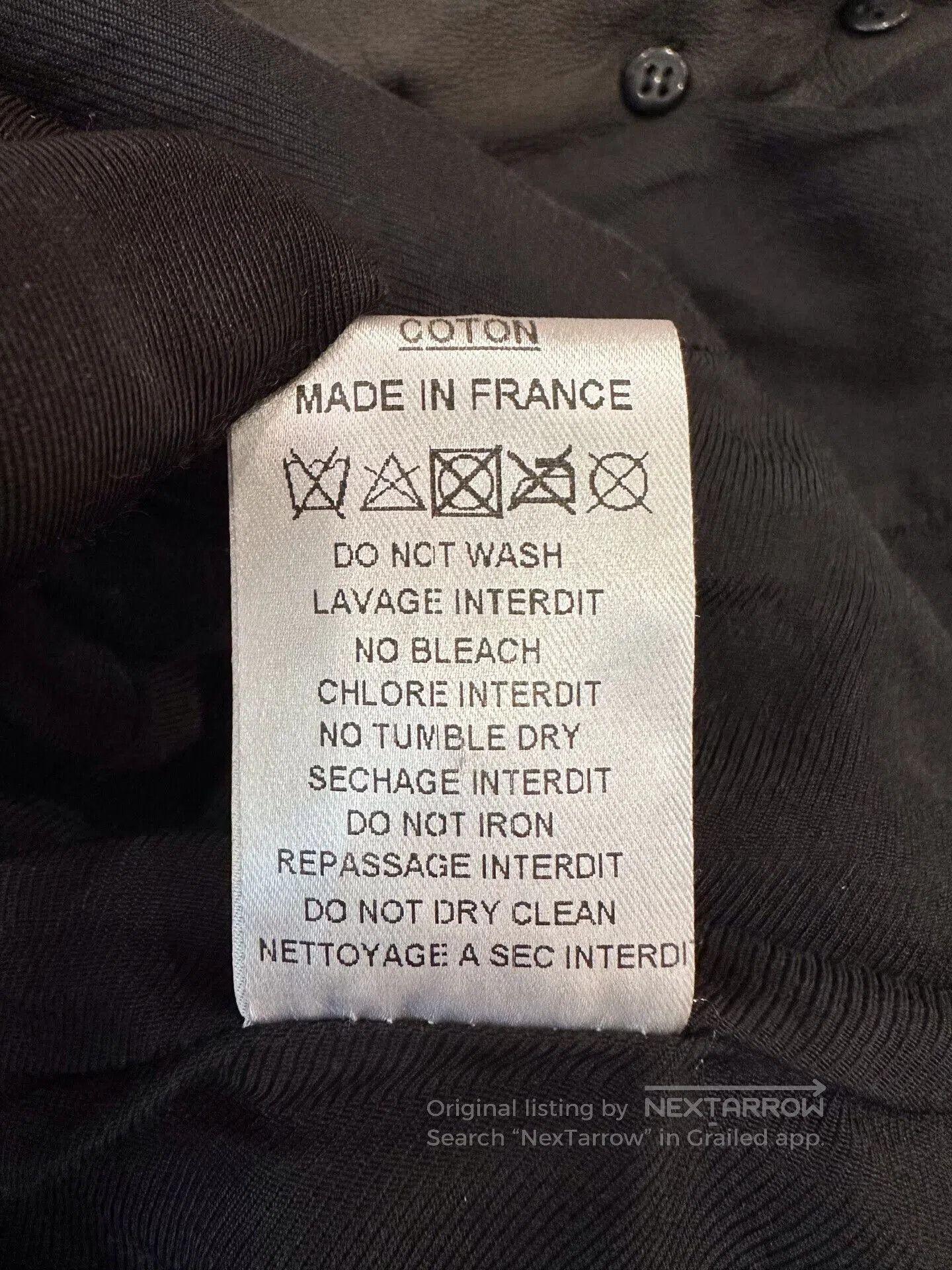 Balmain Balmain Baroque Shield Logo Leather Jacket. Size S / US 4 / IT 40 - 8 Thumbnail