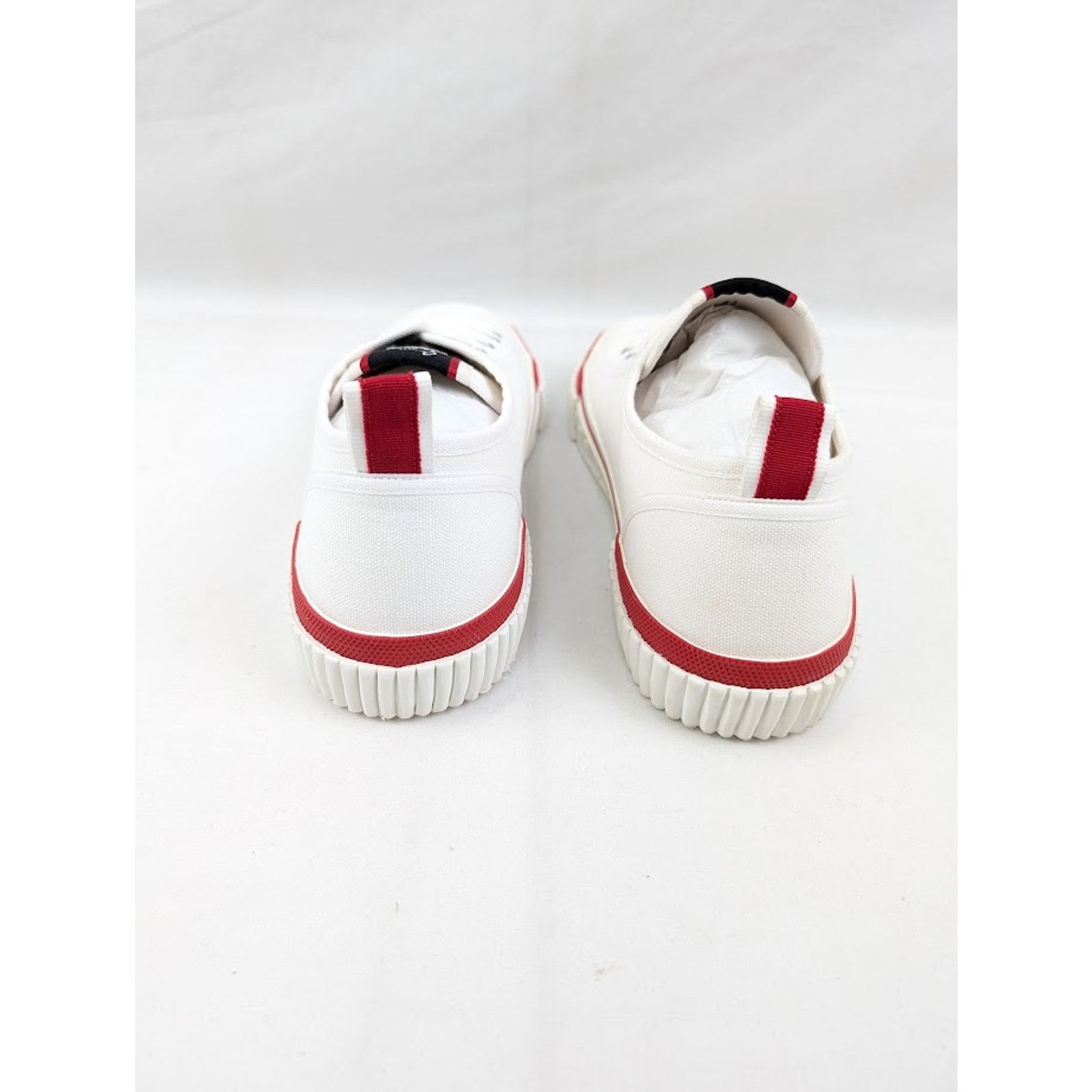 Christian Louboutin o1rshd1 Pedro Boat Flat Sneakers in White Size US 11 / EU 44 - 17 Thumbnail