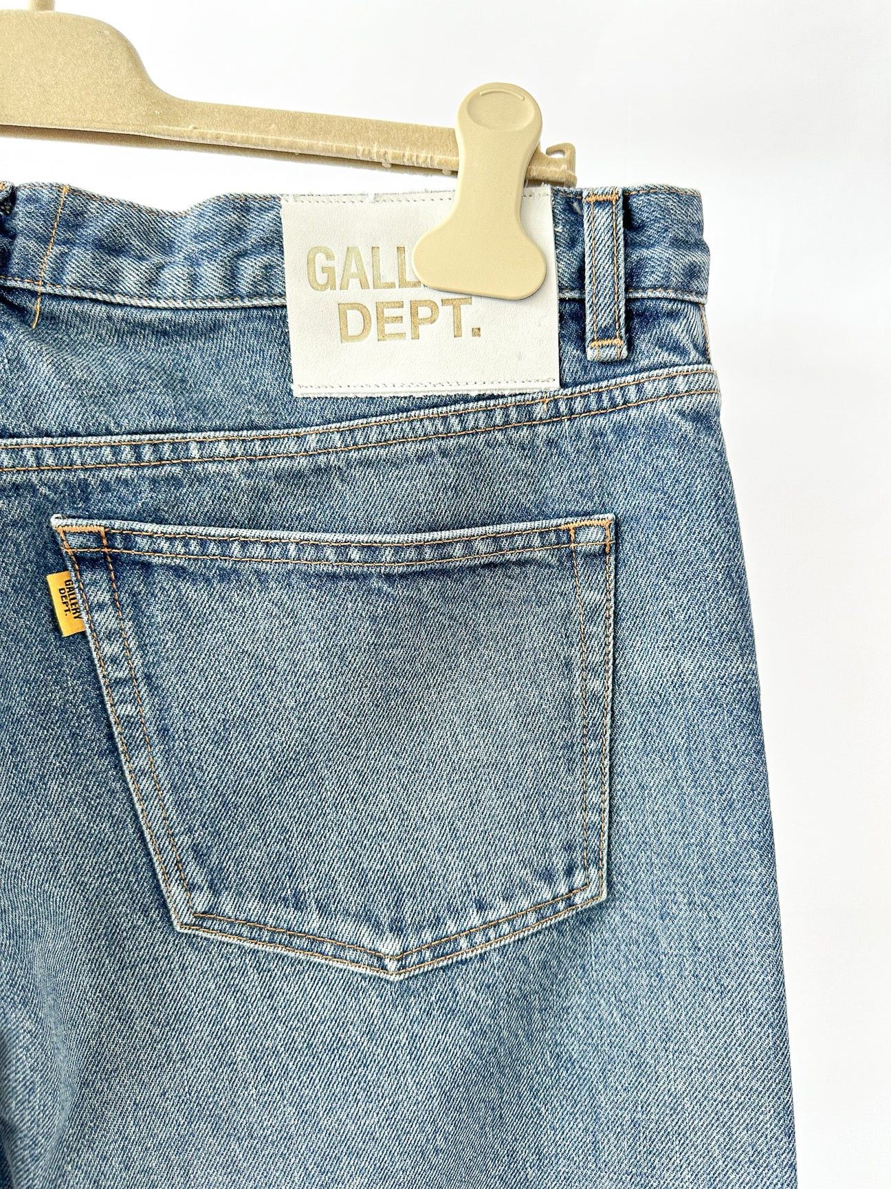 Gallery Dept. Gallery Dept. Levi 5001 Selvedge Reworked Paint Jeans Size US 34 / EU 50 - 4 Thumbnail