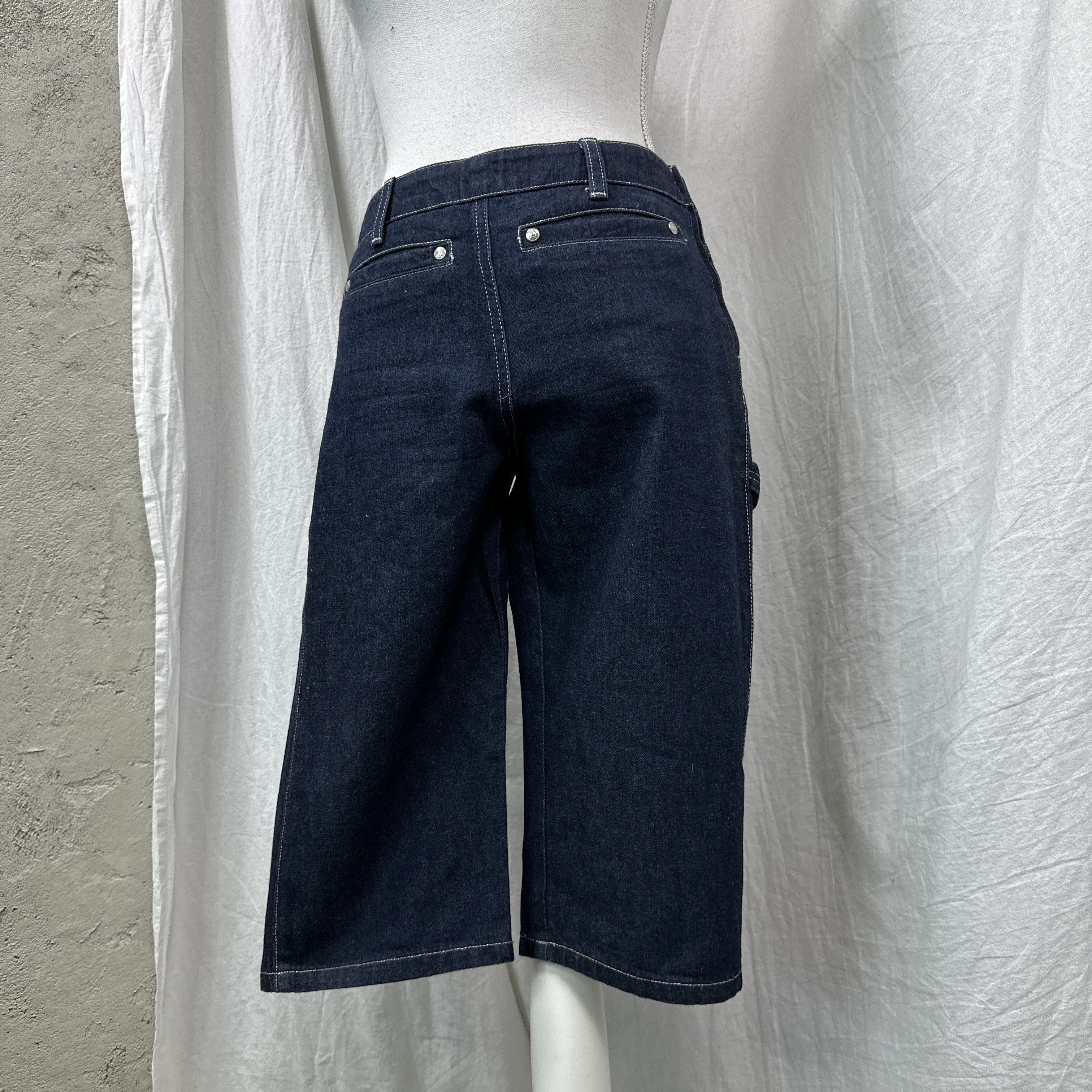 Versace Vintage Denim Versace Jeans Classic Capri Jeans Pants Y2K Size 24" / US 00 / IT 34 - 1 Thumbnail