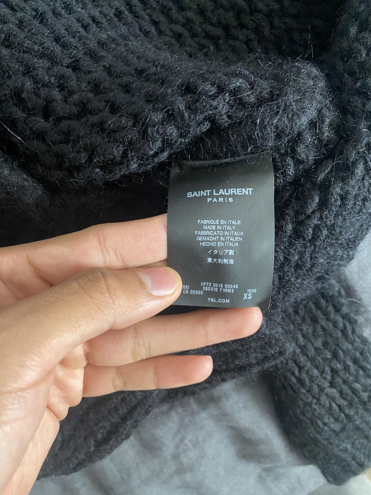 Saint Laurent Paris saint Laurent paris knit sweater Size US XS / EU 42 / 0 - 3 Thumbnail
