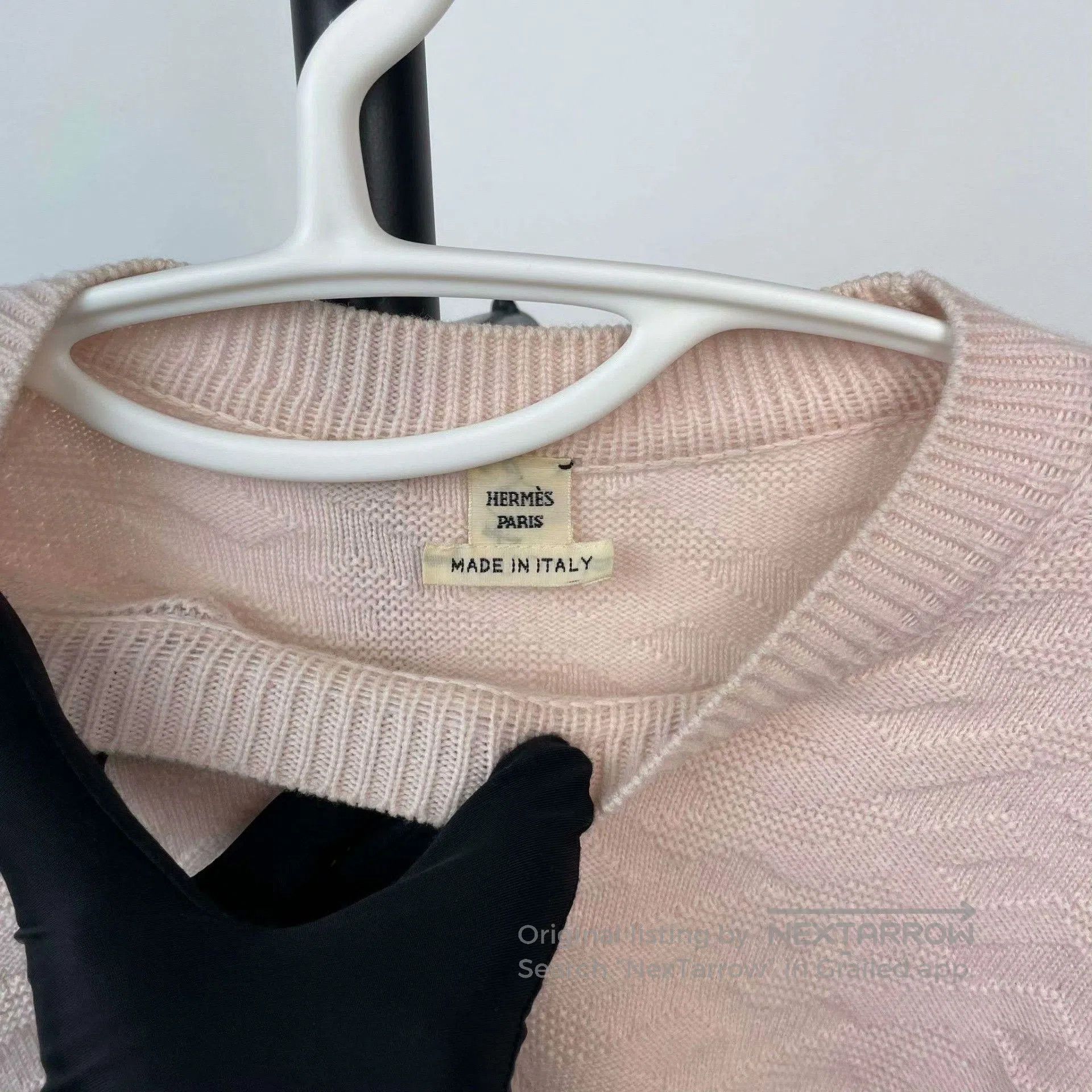 Hermes Hermès Pink Knit Sweater Size 38. Size S / US 4 / IT 40 - 7 Thumbnail