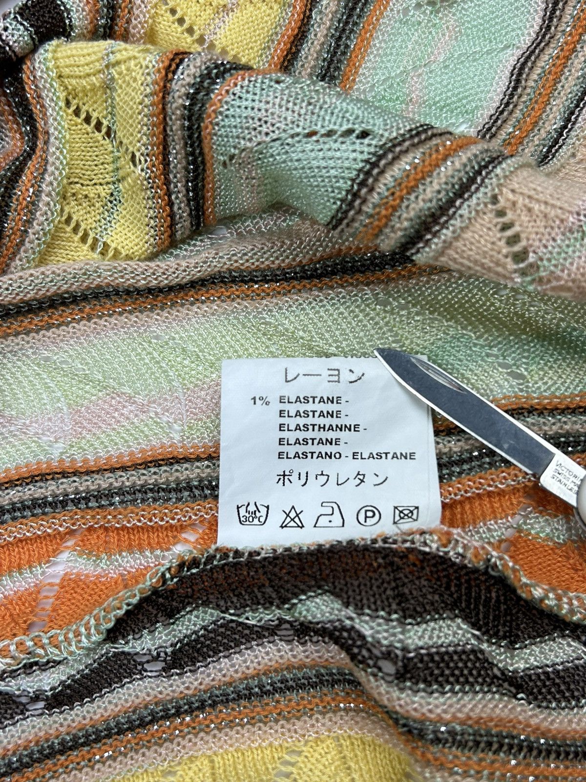 Coogi × Missoni × Vintage Vintage Missoni Blouses women’s Knitted Sweater Size M / US 6-8 / IT 42-44 - 11 Thumbnail