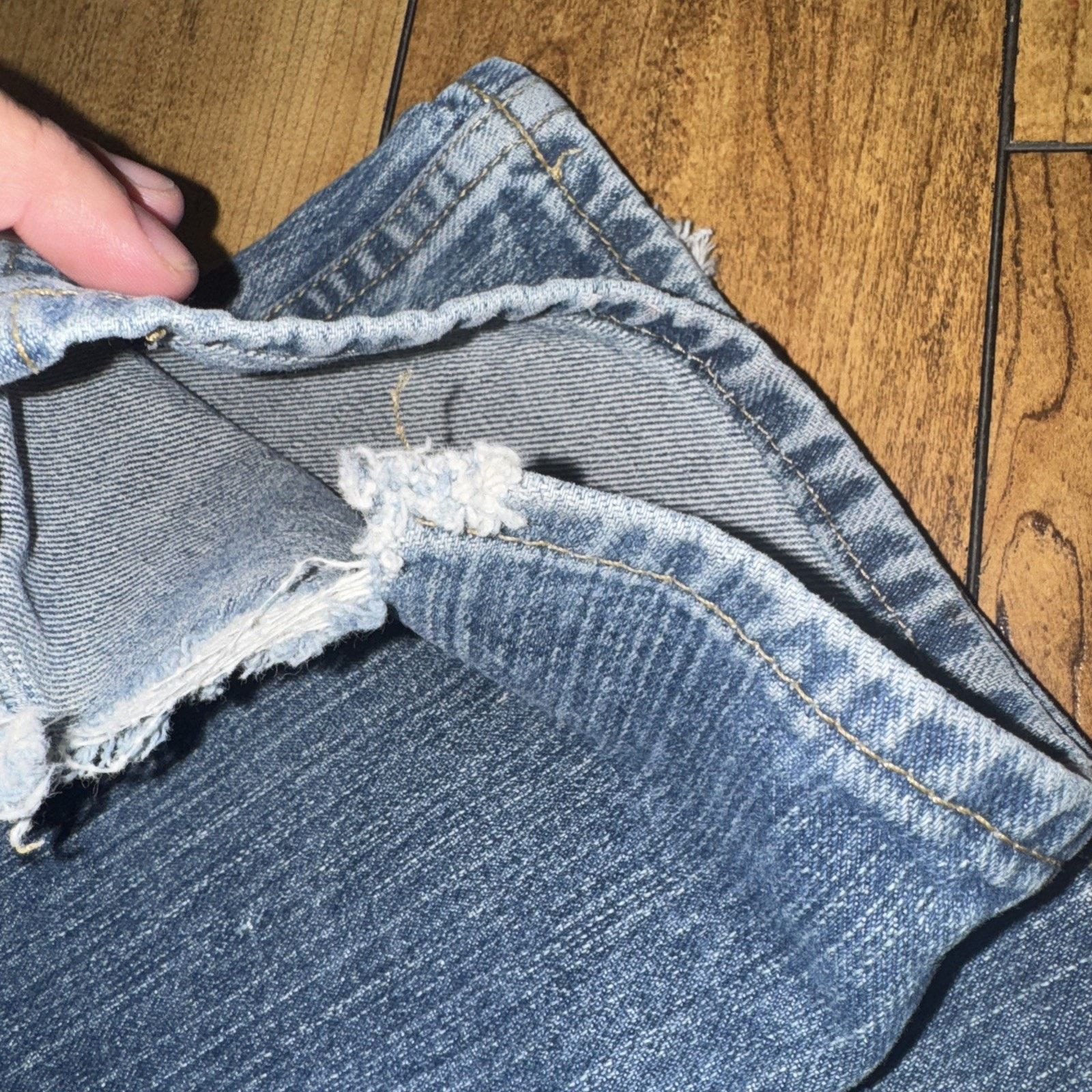 Sears × Vintage Roebuck And Co Slim Straight Denim Jeans 36x33 Size US 36 / EU 52 - 3 Thumbnail