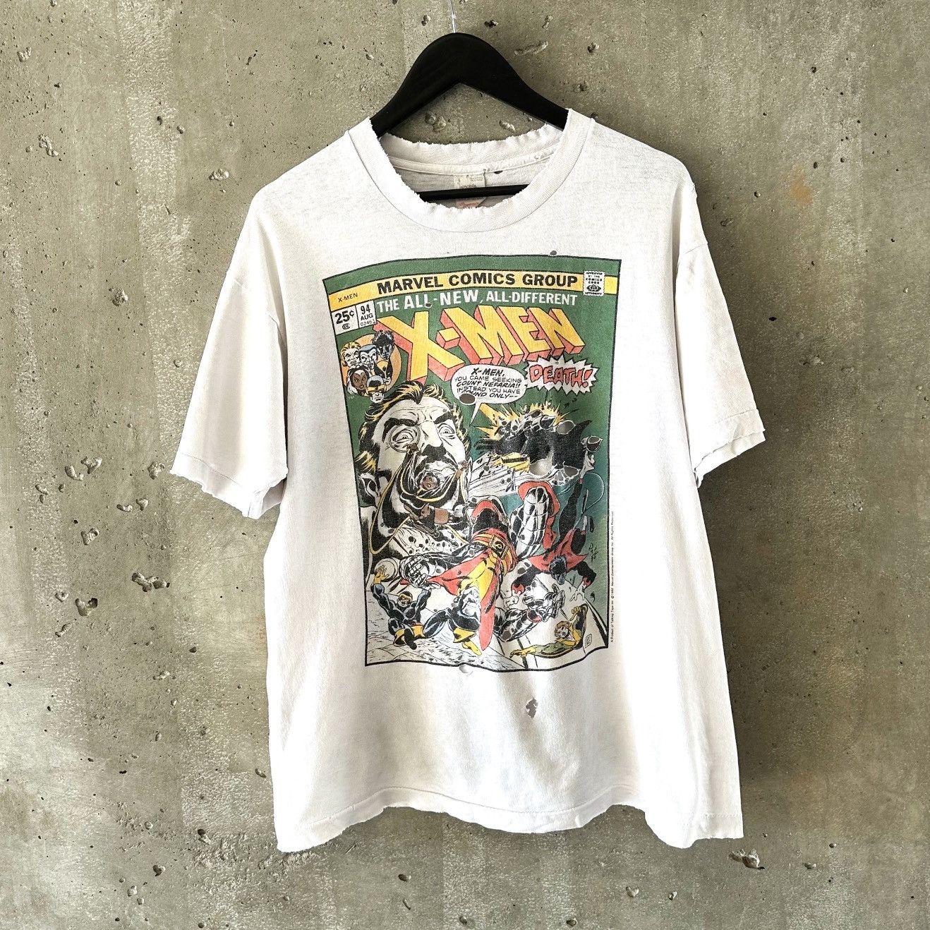 Marvel Comics 90’s THRASHED X-MEN COMICS T-Shirt Size US L / EU 52-54 / 3 - 2 Thumbnail
