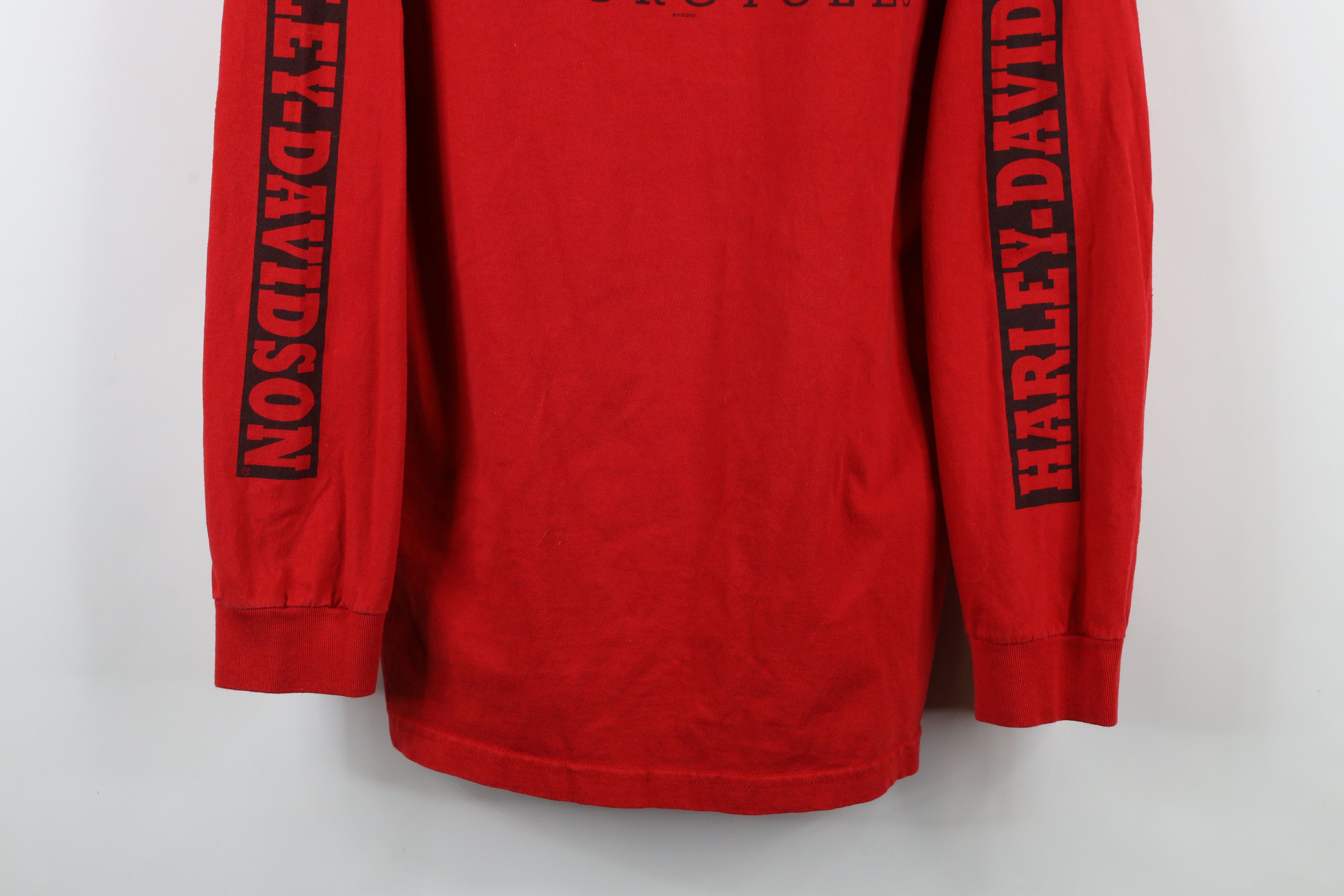 Harley Davidson × Vintage Vintage Y2K Harley Davidson Skull Snake Long Sleeve T-Shirt Size US L / EU 52-54 / 3 - 3 Thumbnail