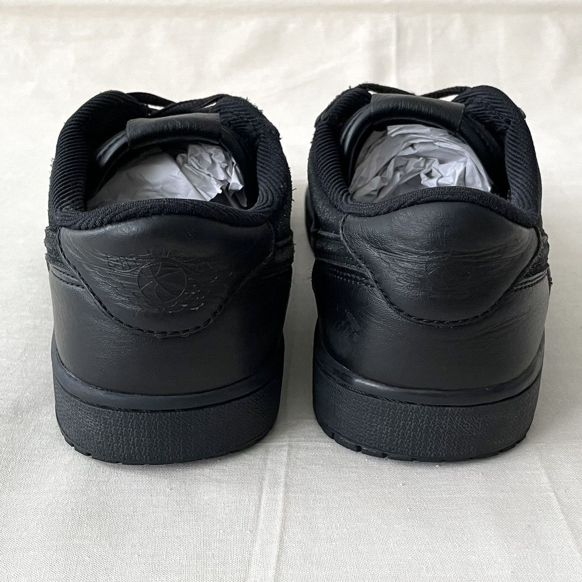 Jordan Brand Nike Air Jordan 1 Low Premium Tripple Black JP 919701-010 Size US 9 / EU 42 - 10 Thumbnail