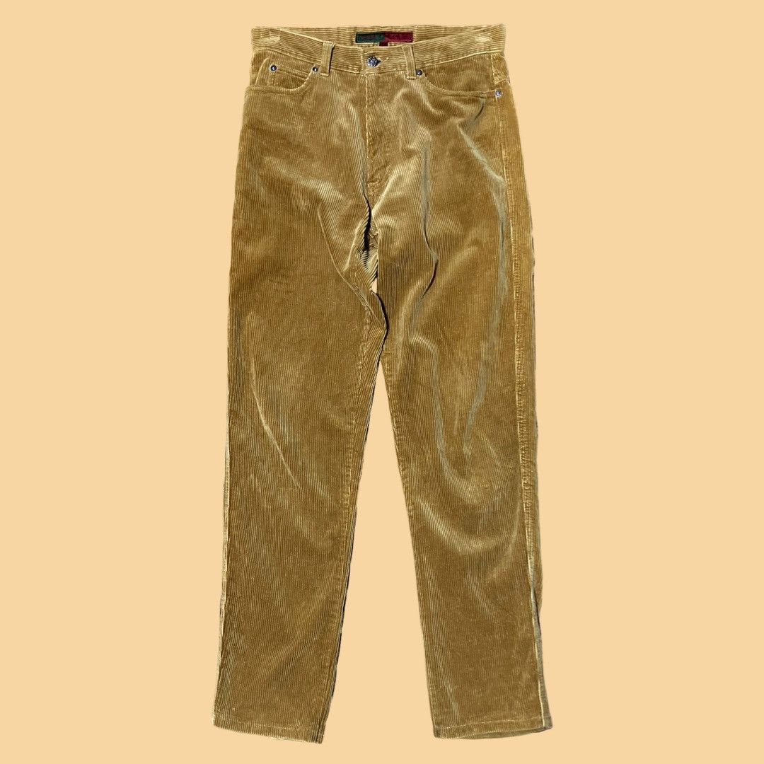Katharine Hamnett London Hamnett Active Corduroy Pants / Vintage British Design M Size US 30 / EU 46 - 1 Thumbnail