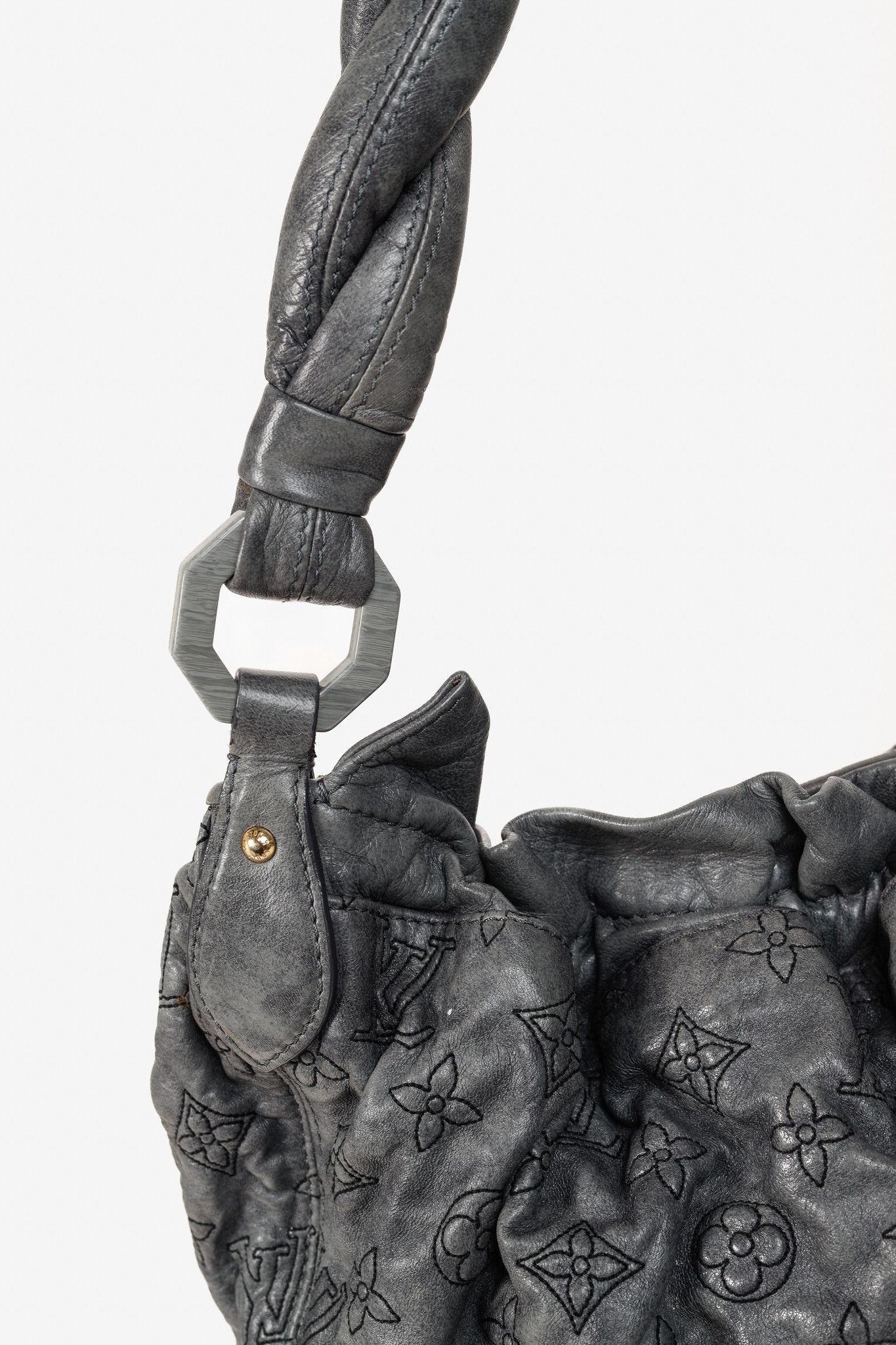 Louis Vuitton Louis Vuitton Olympe Nimbus PM Monogram Leather Shoulder Bag Size ONE SIZE - 7 Thumbnail