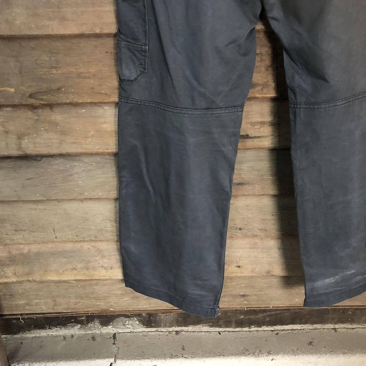 Japanese Brand DL Even River Dark Blue Cargo Multipocket Pants #S2780 Size US 35 - 16 Thumbnail