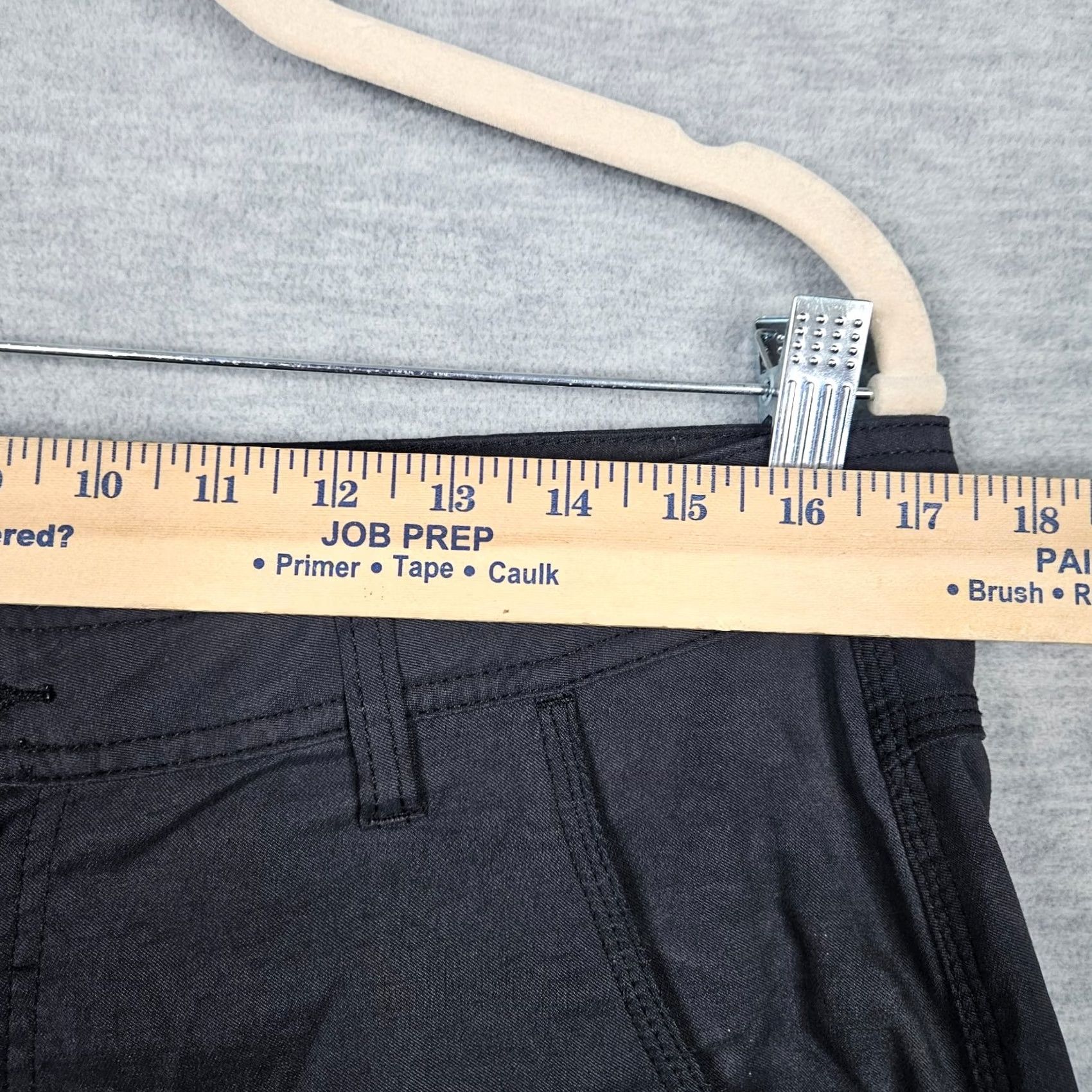 Prana Prana Men's Black Outdoor Belted Pocket Rolling Up Leg Pants 34W 29L Size 34 Regular Cotton Blend Belted Pants Black Mens Regular 34W-29L Size US 34 / EU 50 - 7 Thumbnail