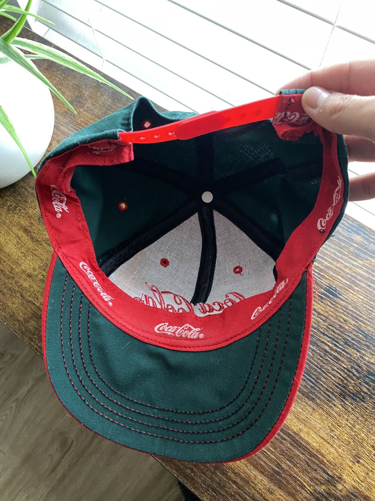 Vintage Vintage 90s Coca Cola Snapback Hat Size ONE SIZE - 6 Thumbnail