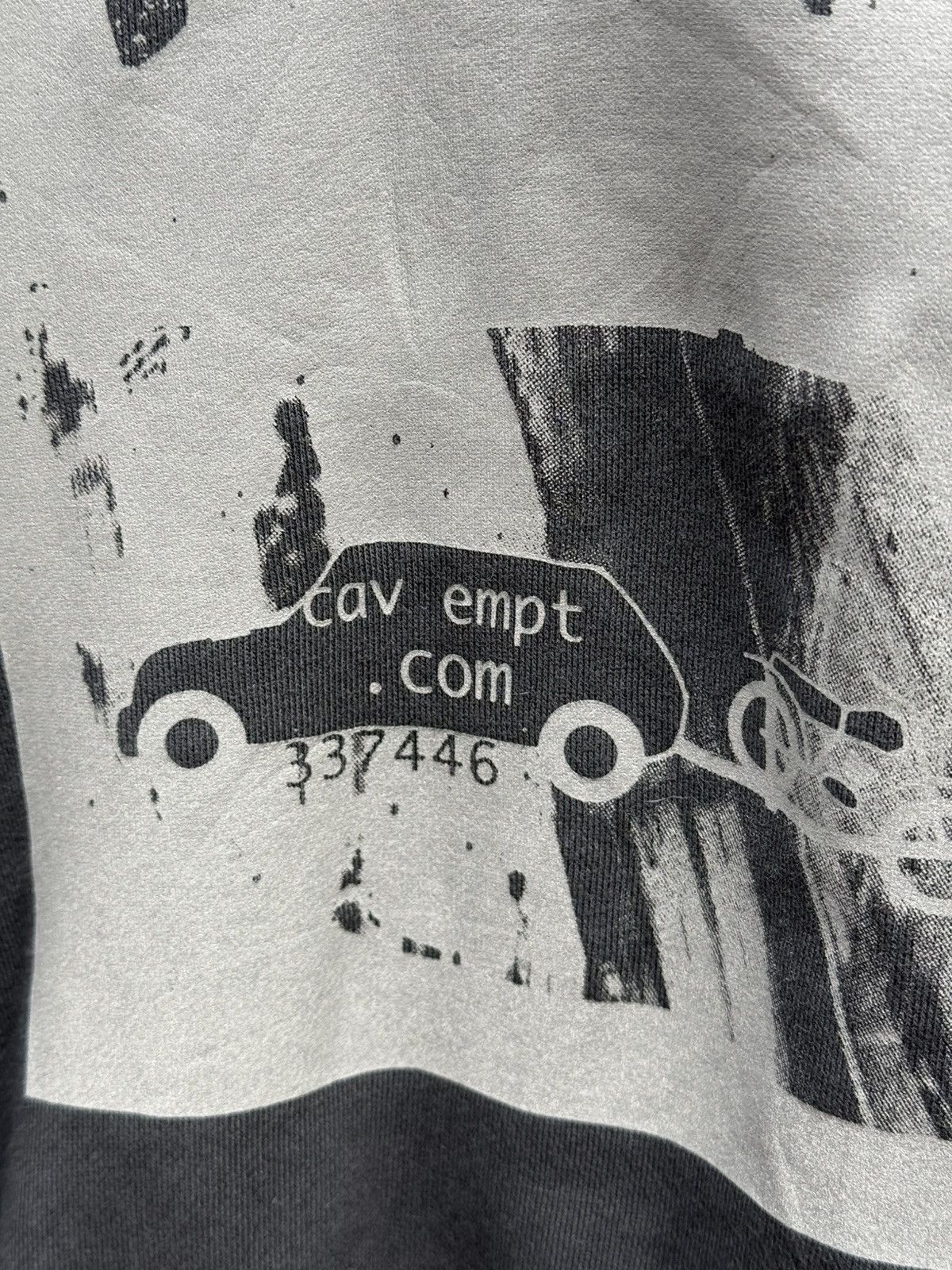 Cav Empt CAV EMPT 20XIX Garment Dyed Monster Neck Baggy Jumper Size US M / EU 48-50 / 2 - 11 Thumbnail