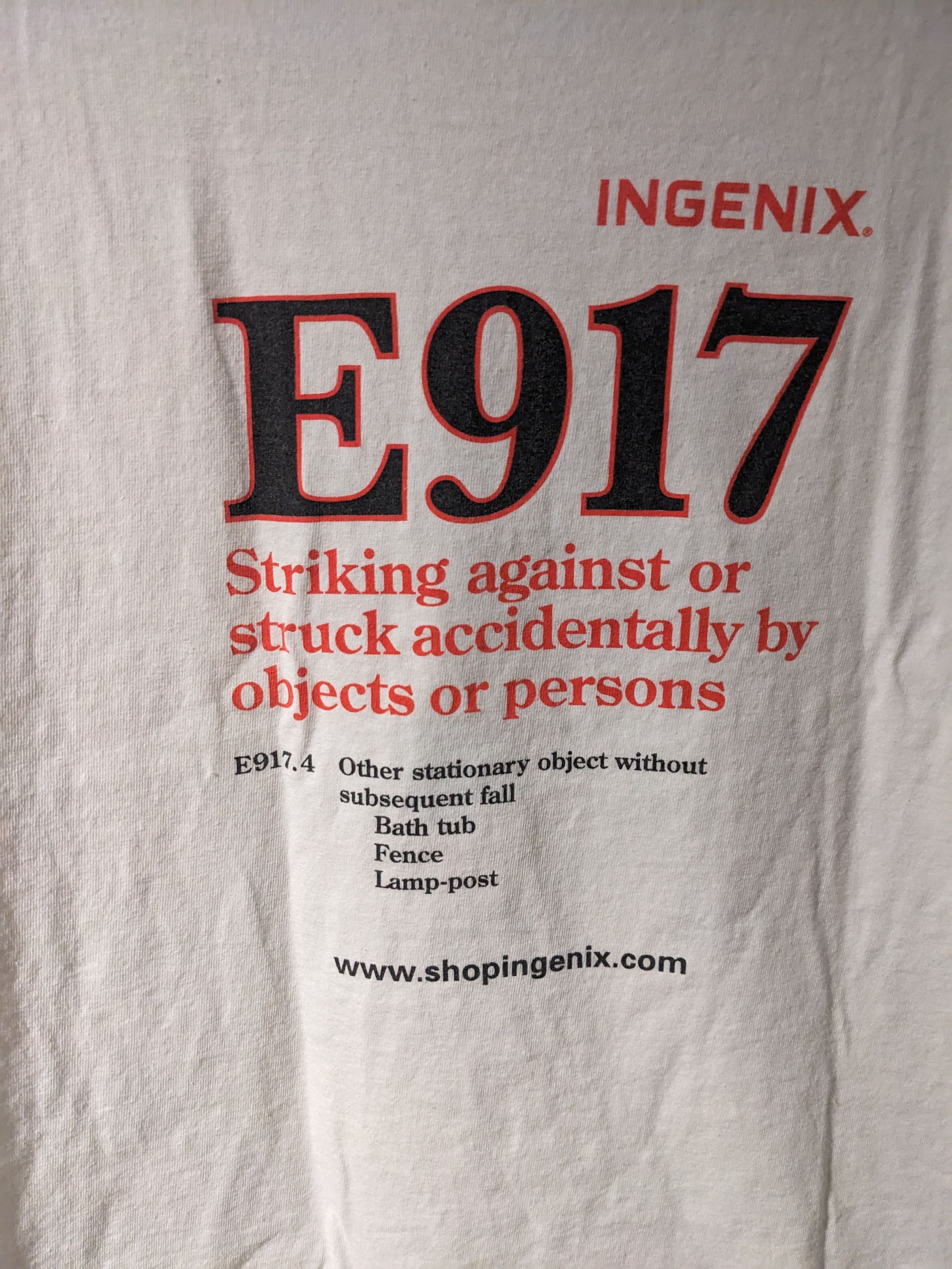 Vintage Vintage 90s Ingenix Striking Against Humor Funny T-Shirt Size US XL / EU 56 / 4 - 5 Thumbnail