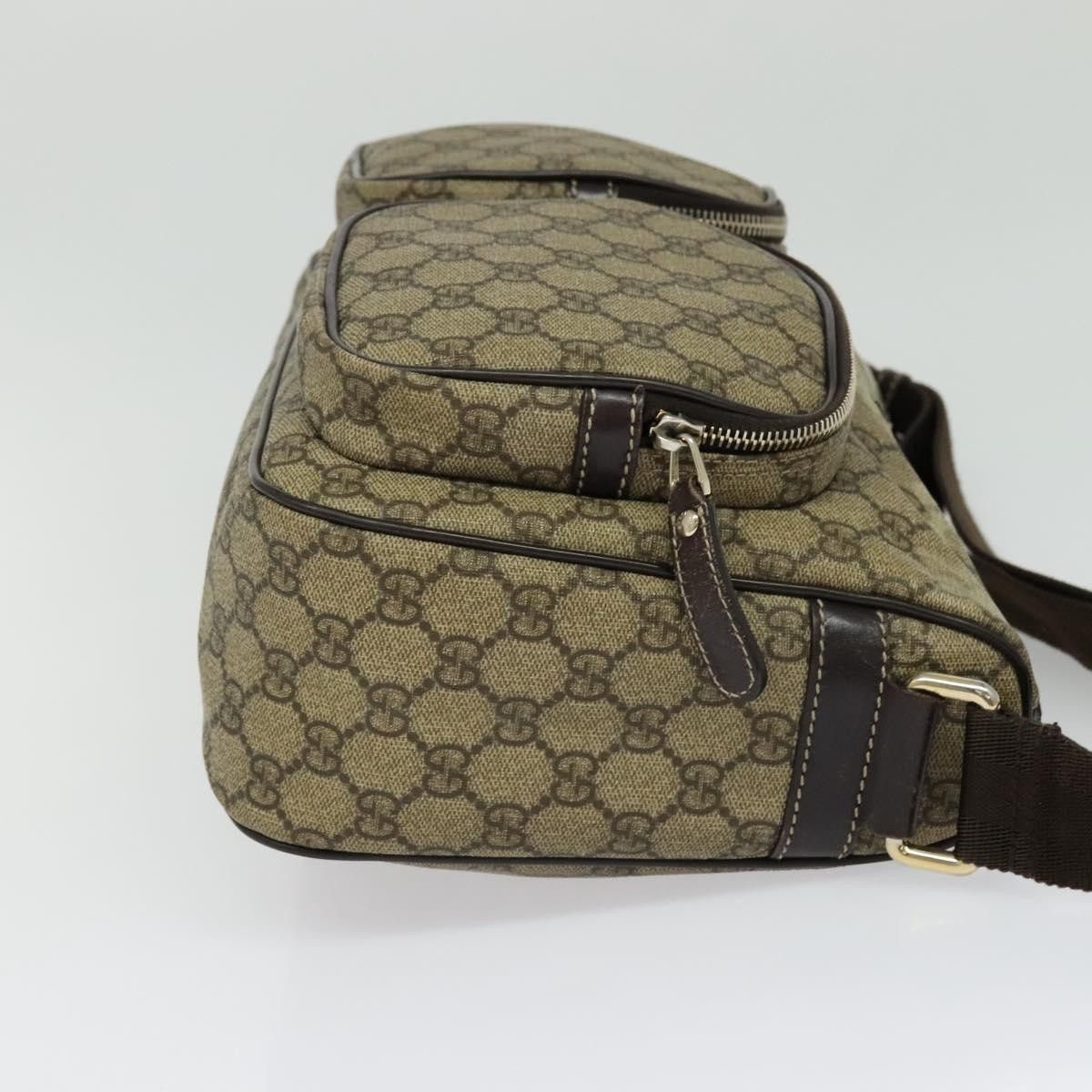 Gucci GUCCI GG Supreme Shoulder Bag Pvc Beige Gold Size ONE SIZE - 5 Thumbnail