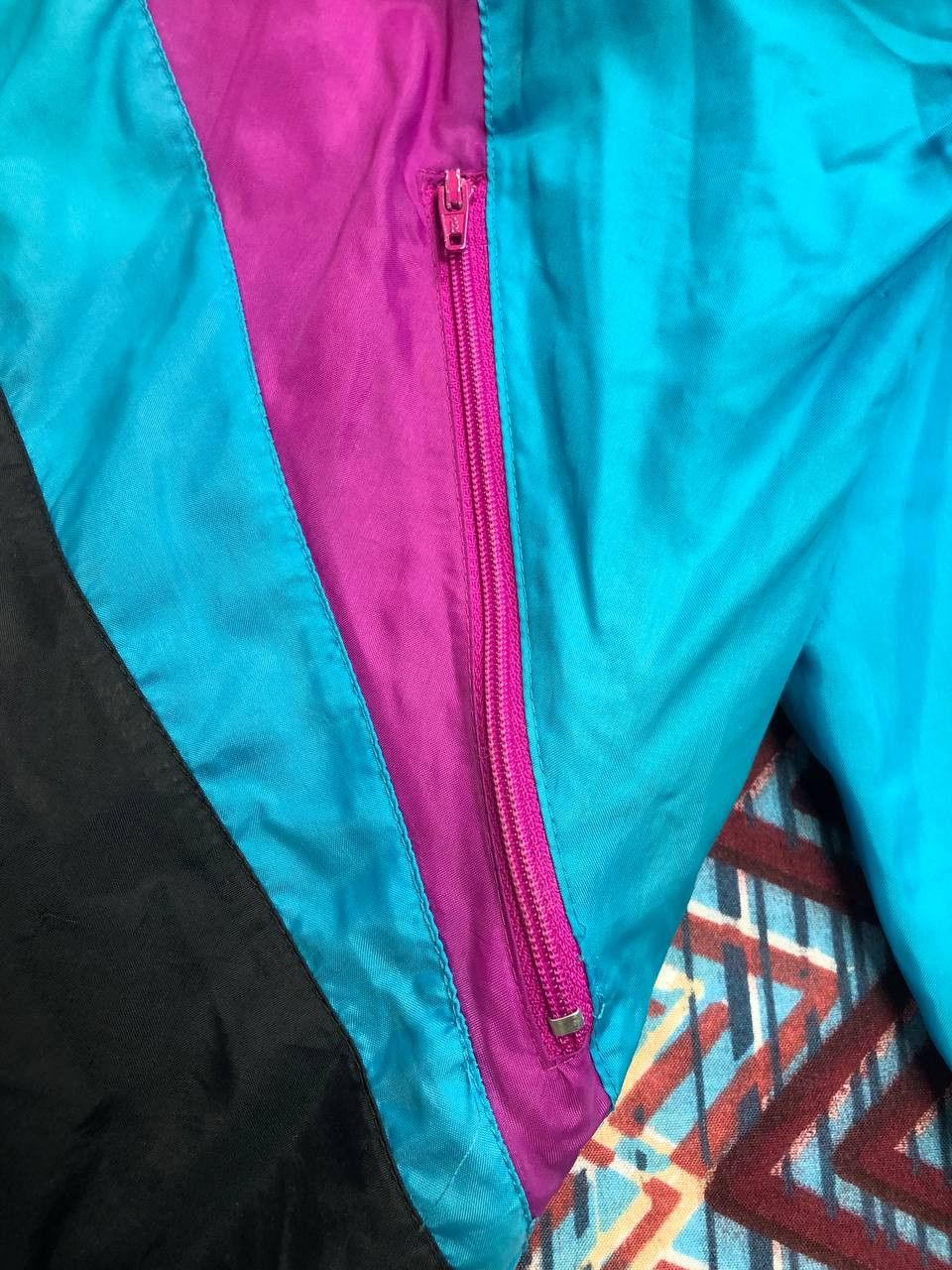 Nike Vintage oversize full zip track jacket Nike 80s Size US S / EU 44-46 / 1 - 14 Thumbnail