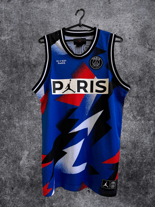 Jordan paris saint germain basketball outlet jersey