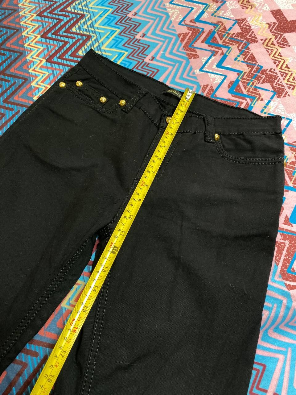 Roberto Cavalli × Vintage Avant Garde Classic Roberto Cavalli Denim Y2k Opium Retro Size 28" / US 6 / IT 42 - 14 Thumbnail