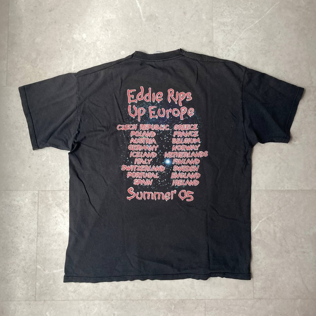 Band Tees Vintage Iron Maiden Number Of The Beast Metal Rock Band Tour Size US XL / EU 56 / 4 - 3 Thumbnail