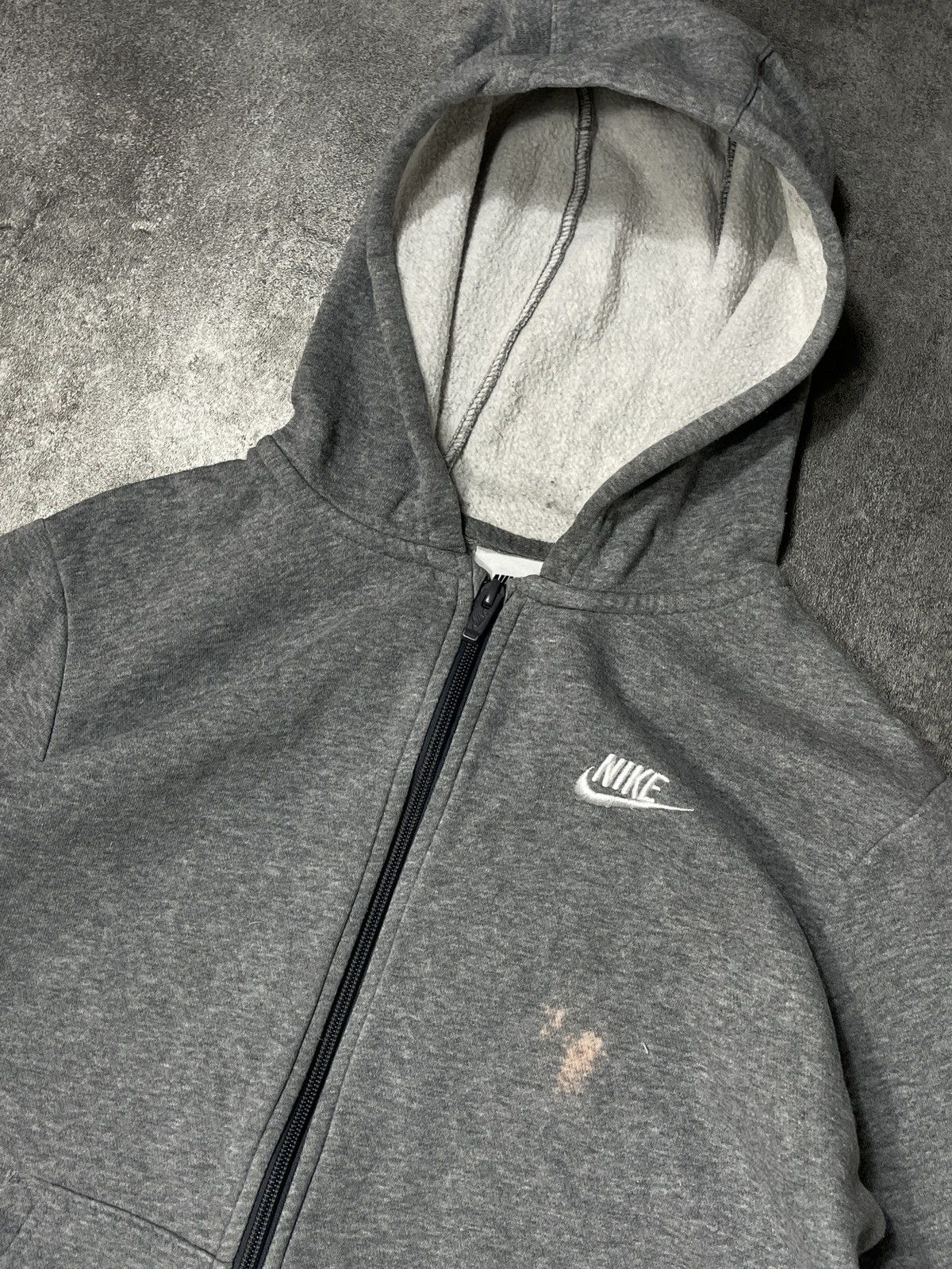 Nike 🔥Offers🔥Nike Hoodie Zip Swoosh Vintage Drill Boxy Fit Size US XS / EU 42 / 0 - 2 Thumbnail