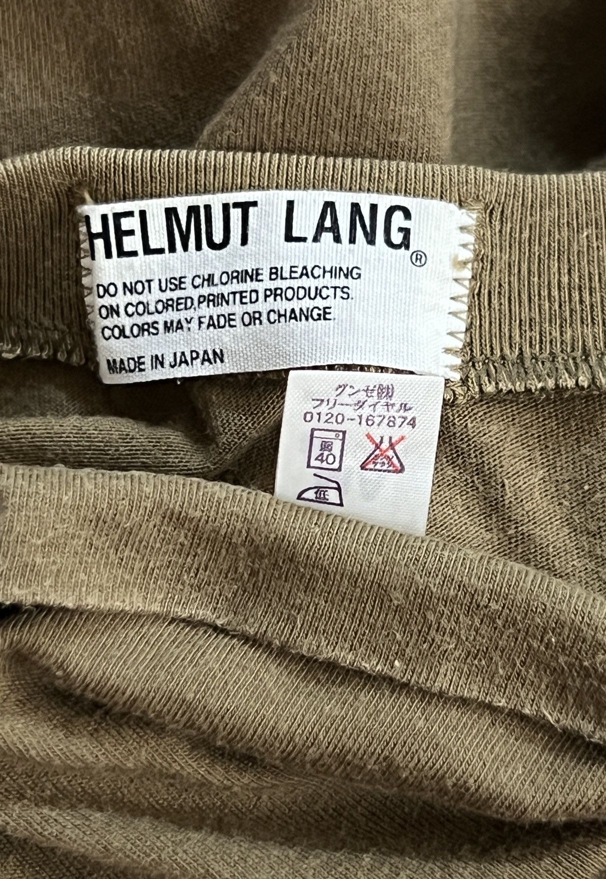 Helmut Lang Helmut Lang vintage army tshirt Size US M / EU 48-50 / 2 - 10 Thumbnail