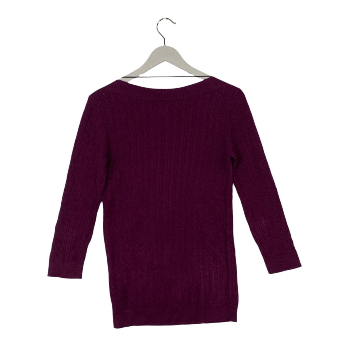 Designer × Tommy Hilfiger × Vintage Vintage Tommy Hilfiger Sweater Ladies Large Purple Size M / US 6-8 / IT 42-44 - 5 Thumbnail