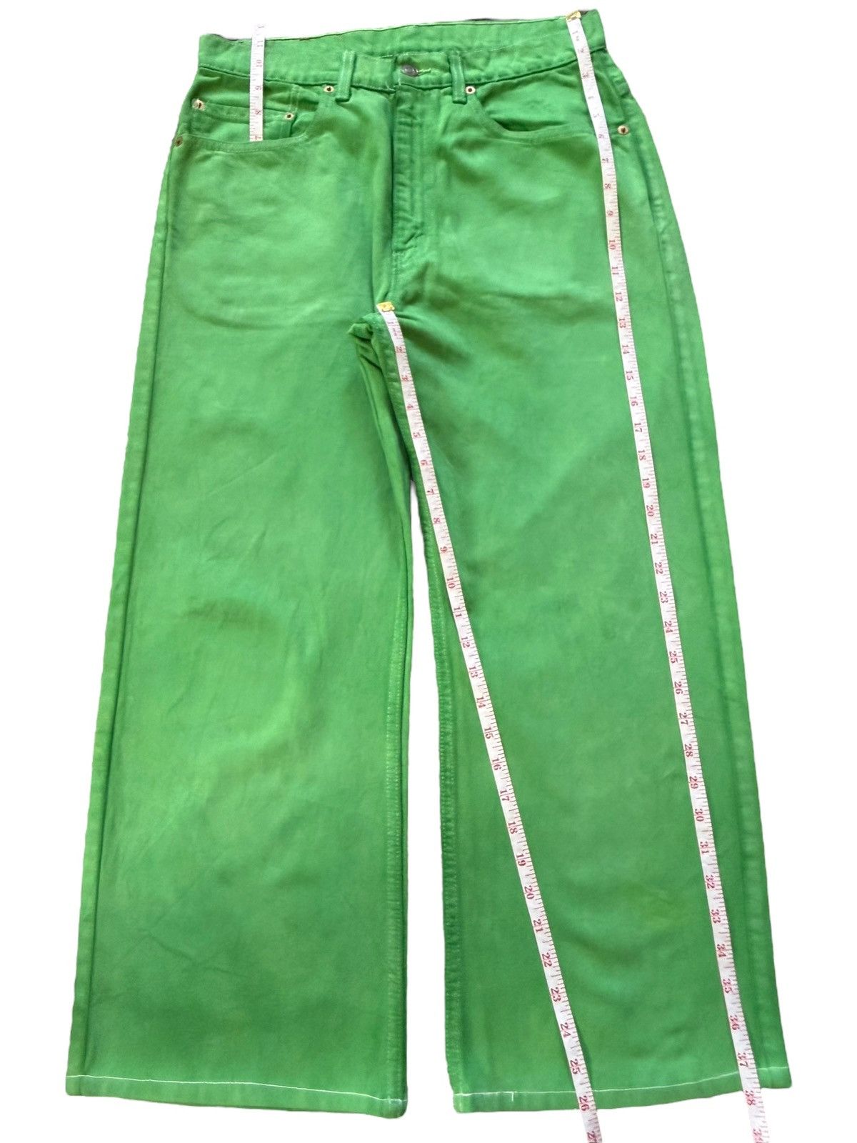 Levi's Vintage 90s Levis 531 Green Wash Baggy Jeans Size US 31 - 7 Thumbnail
